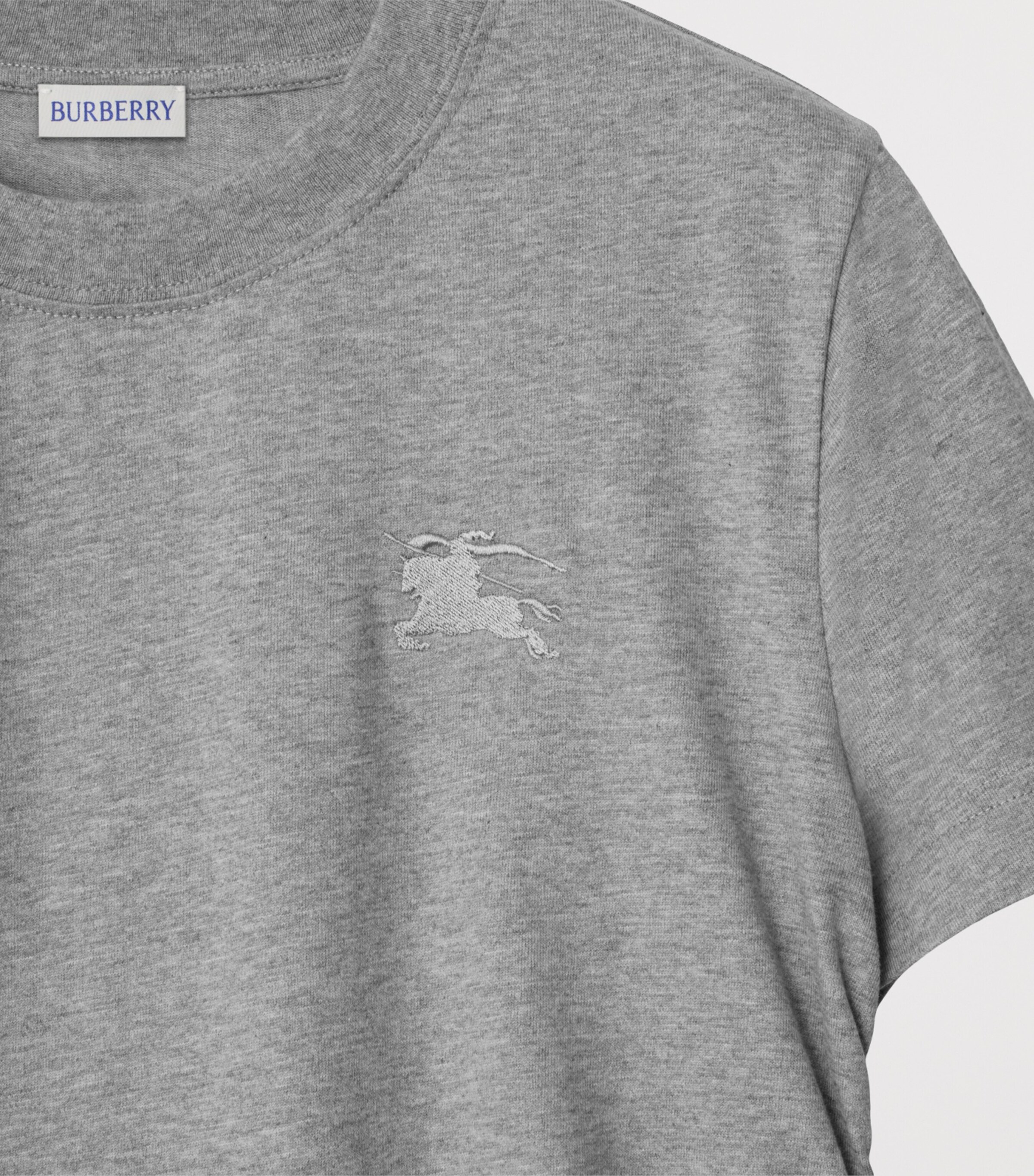 Burberry Grey Cotton Festival T-Shirt | Harrods US