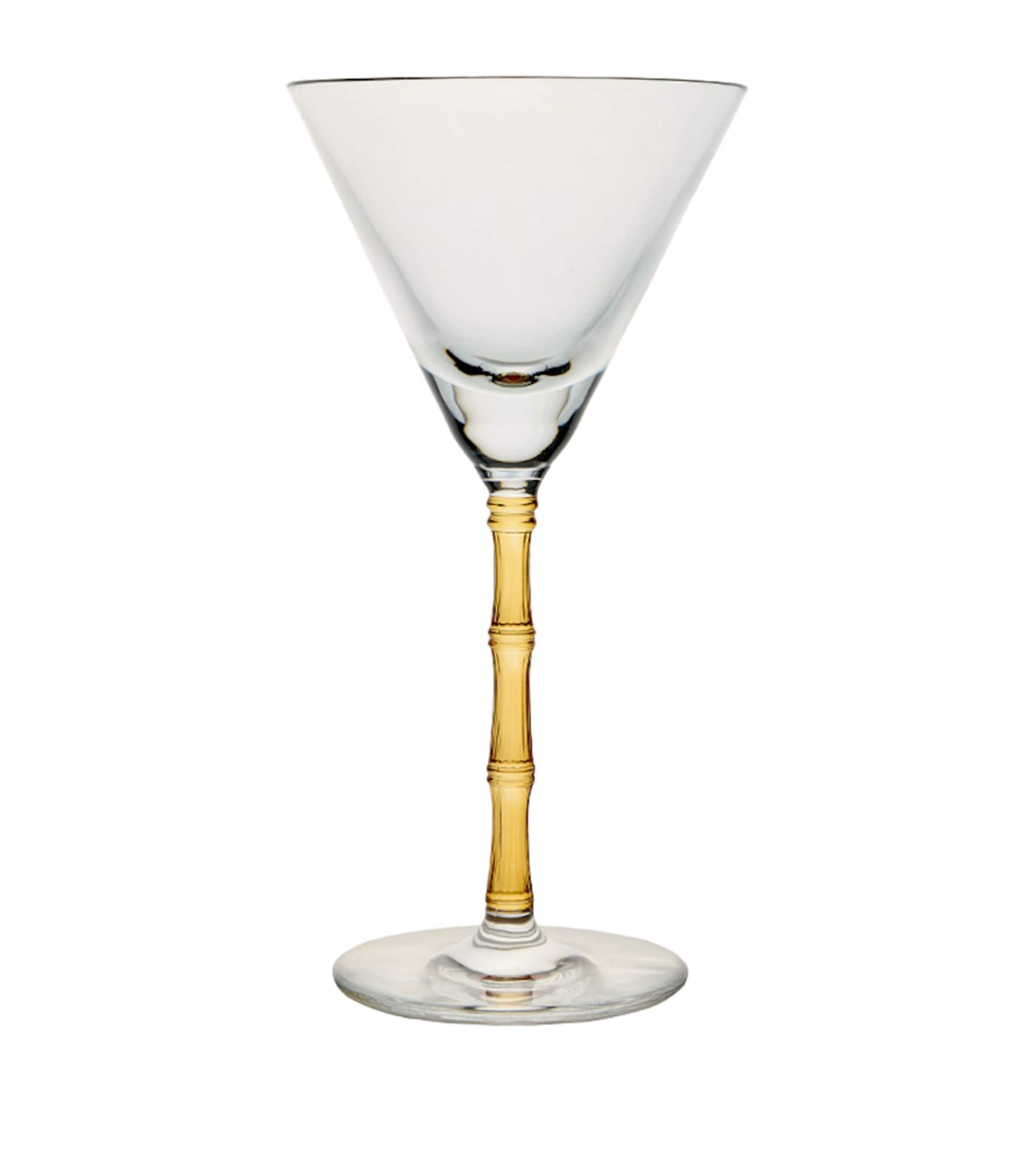 La Doublej Bamboo Wine Glasses (Set of 2) Amber Image 3