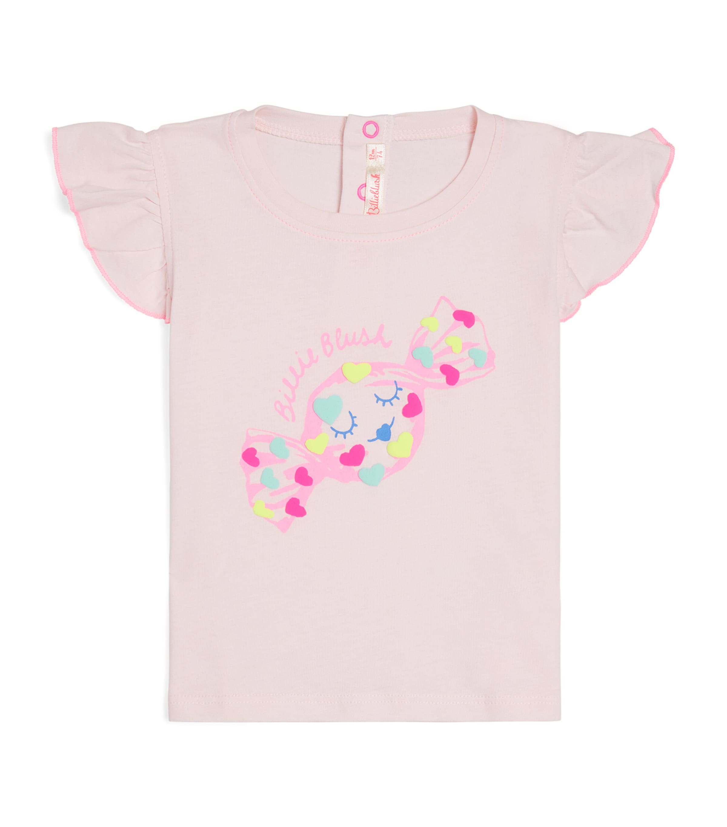 Billieblush Cotton Sweet Print T-shirt In Pink