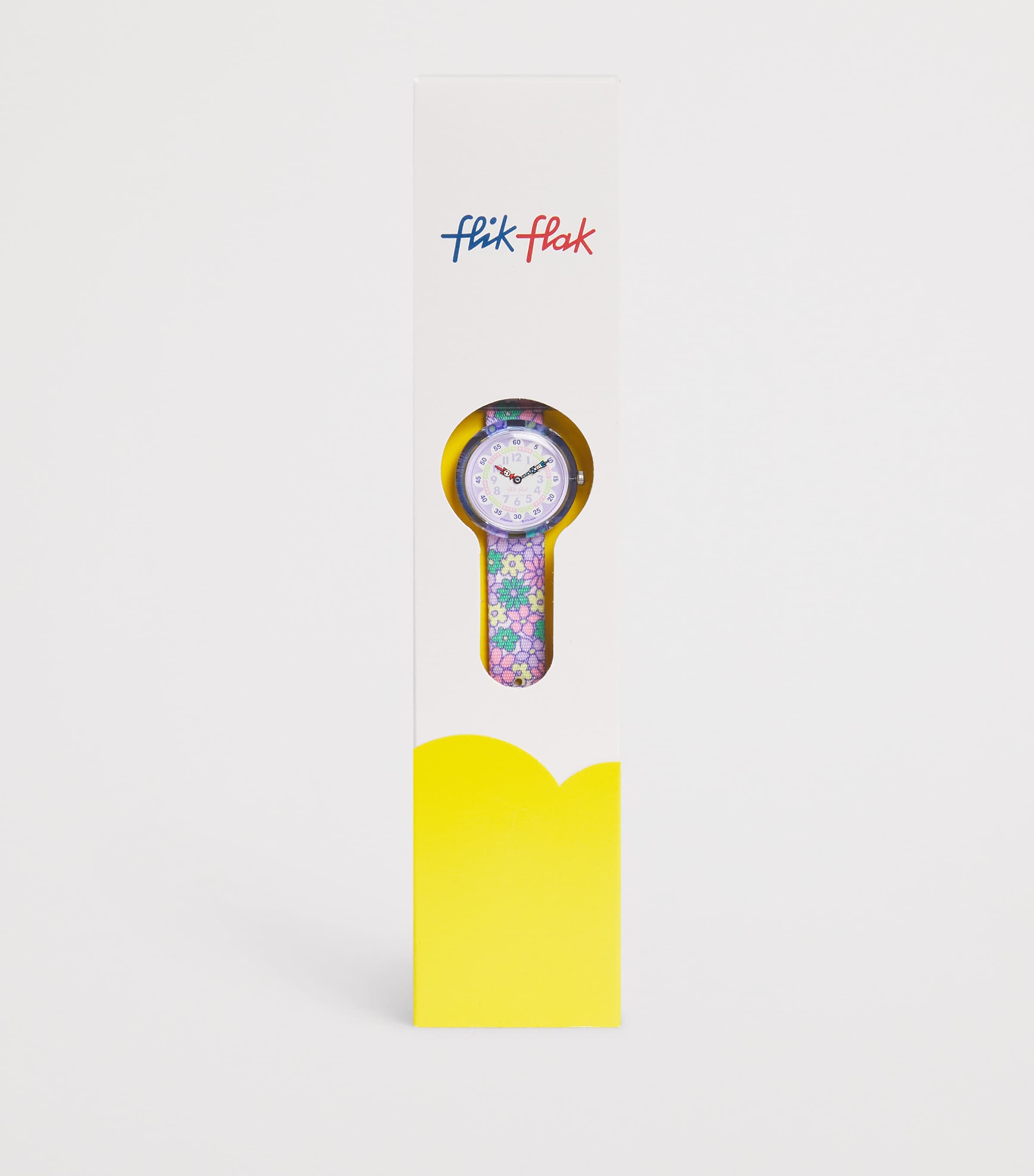Flik Flak Flower Fields Watch In Purple