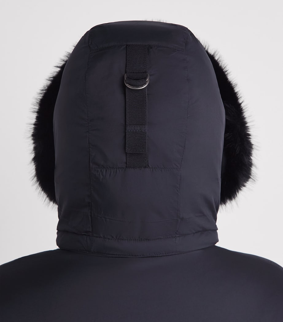 Moose Knuckles Mens Down Everest Puffer Jacket Black W/blk Ff Image 6
