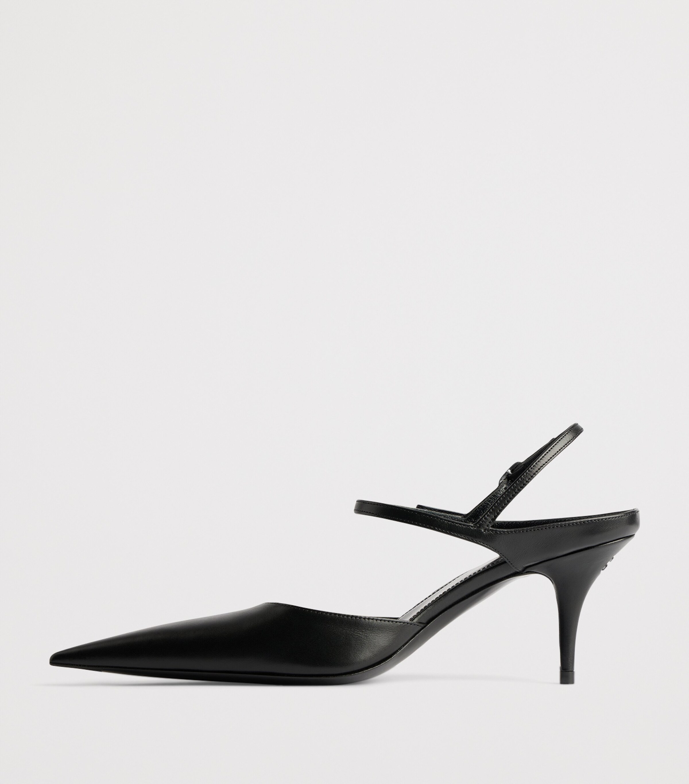 Balenciaga Leather Avenue Bow Slingback Pumps 70 Image 6