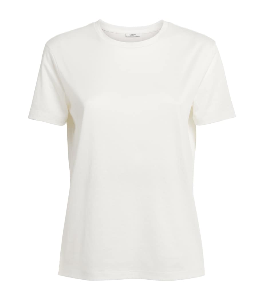 Joseph Womens Jersey Livia T-Shirt White Image 1