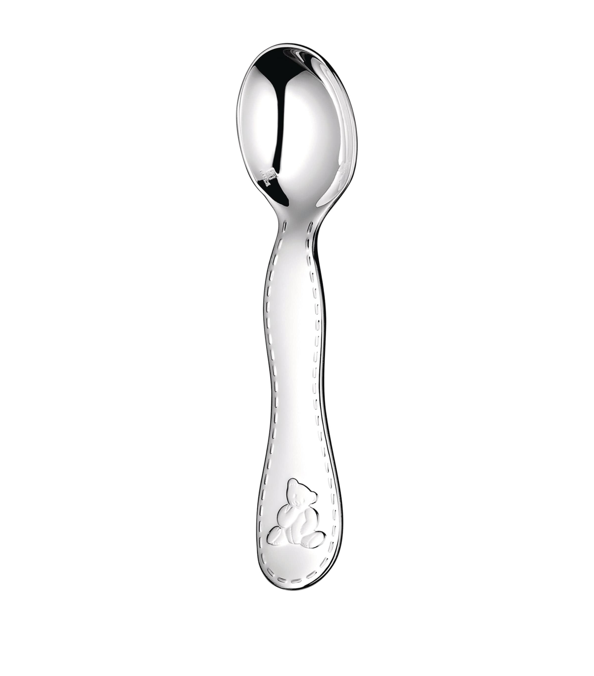 Christofle Charlie Bear Baby Spoon 13cm Harrods UK