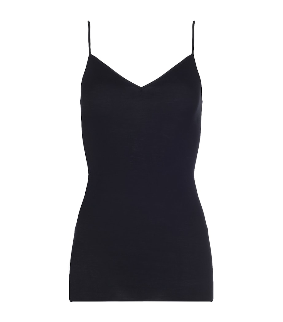 Cotton Seamless Camisole BLACK Image 3