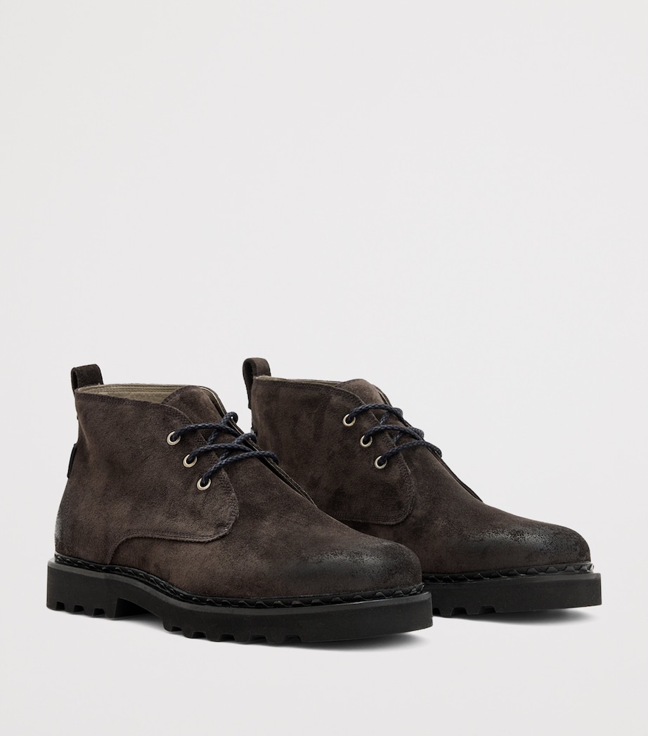 Suede Skiff Lace-Up Boots WARM GREY Image 3