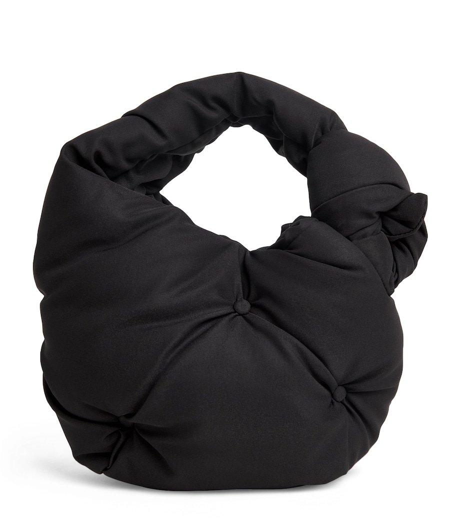 Pumped Top-Handle Bag BLACK Image 1