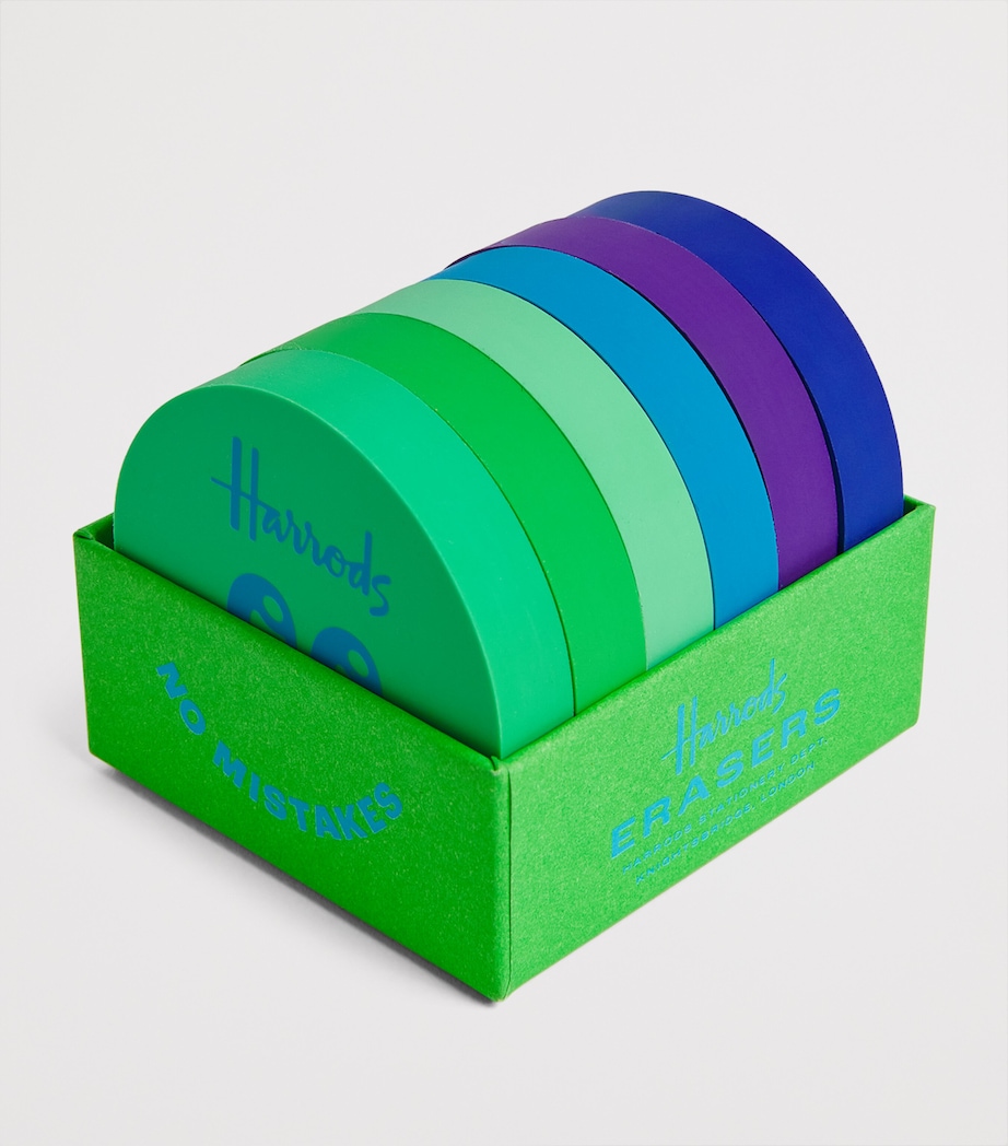 No Mistakes Erasers (Set of 6) BLUE Image 2