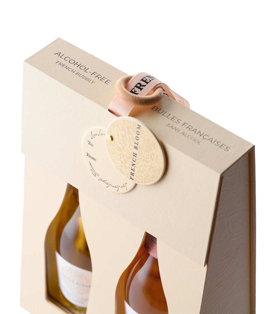 French Bubbly Alcohol-Free Baby Bloom Gift Set - Languedoc Rousillon, France WHITE Image 2