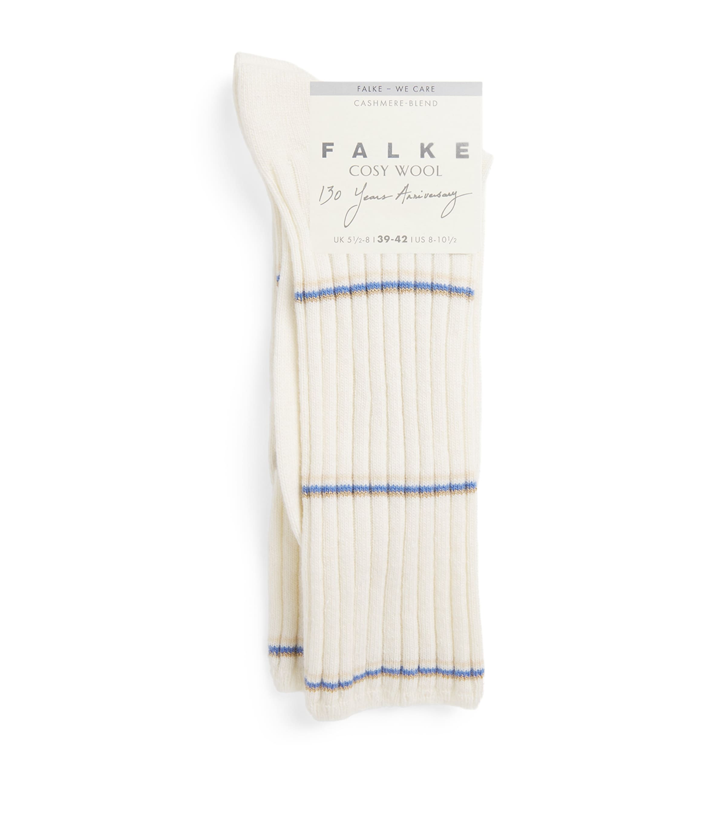 Falke Cosy Wool Boot Socks In Neutral