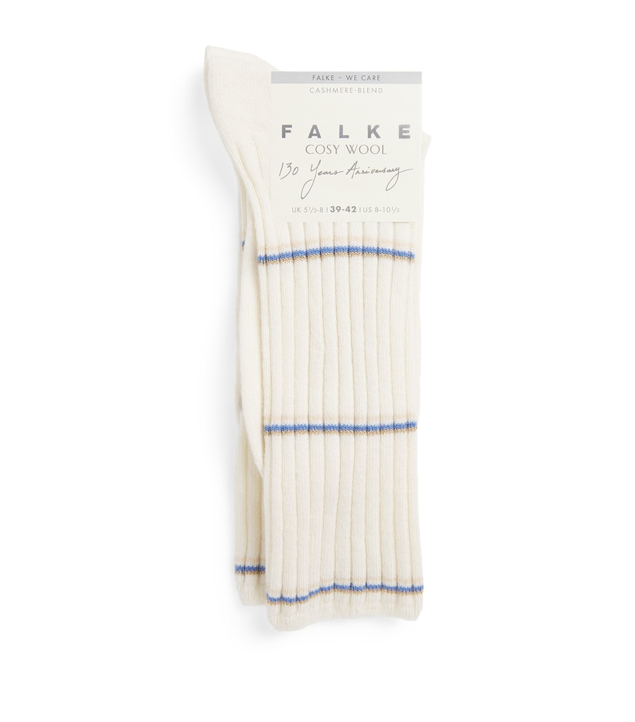 Cosy Wool Boot Socks 2040 OFF WHITE Image 1