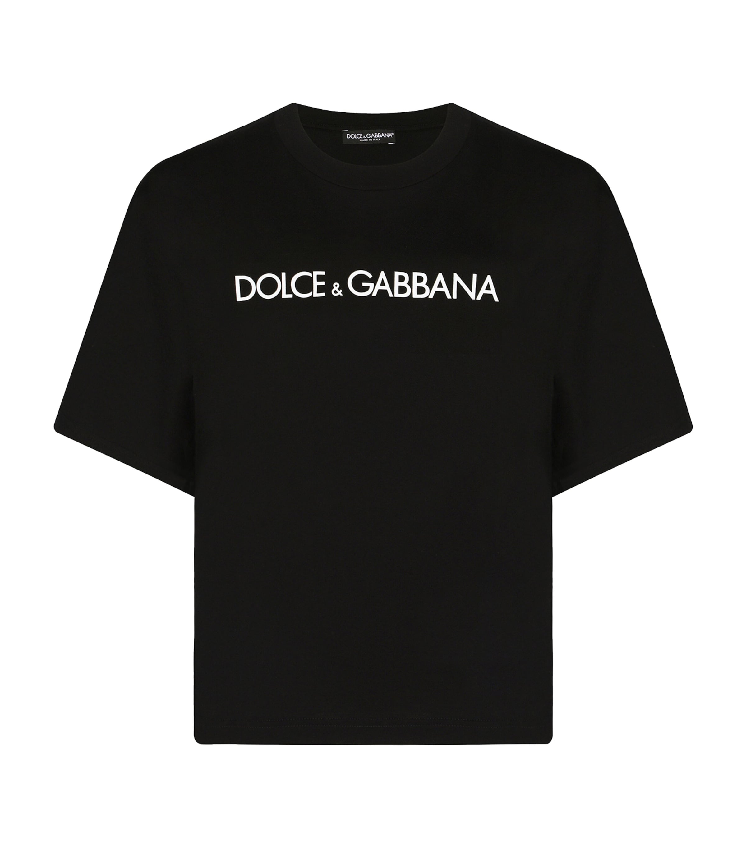 Dolce & Gabbana Logo T-shirt In Black