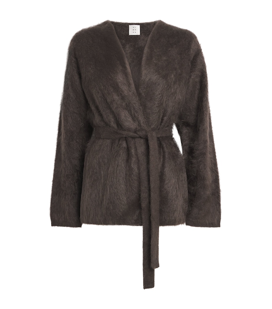 Cashmere Aria Cardigan CHOCOLATE Image 1