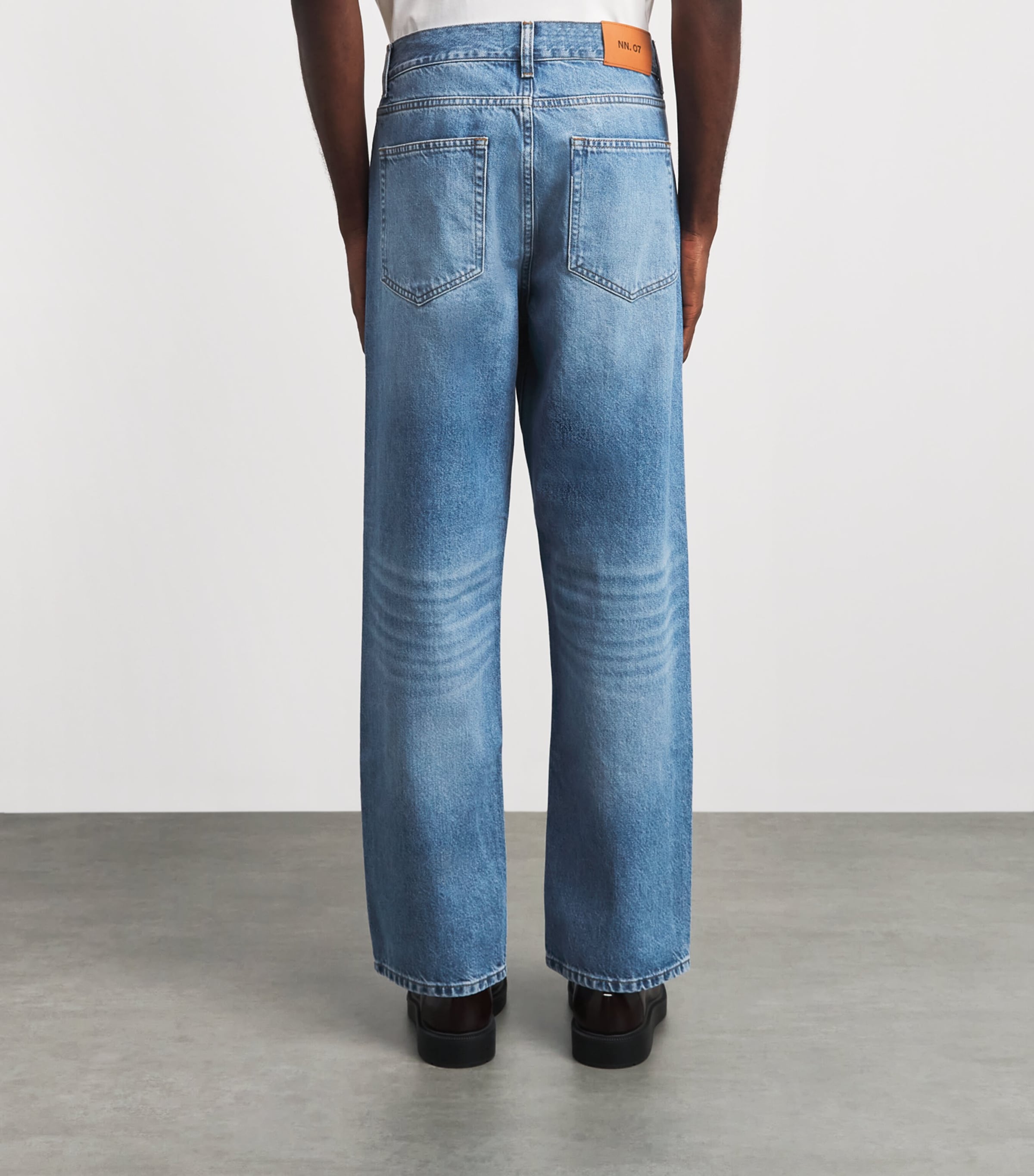 NN.07 Mens Otis Relaxed Jeans Light Blue Image 5