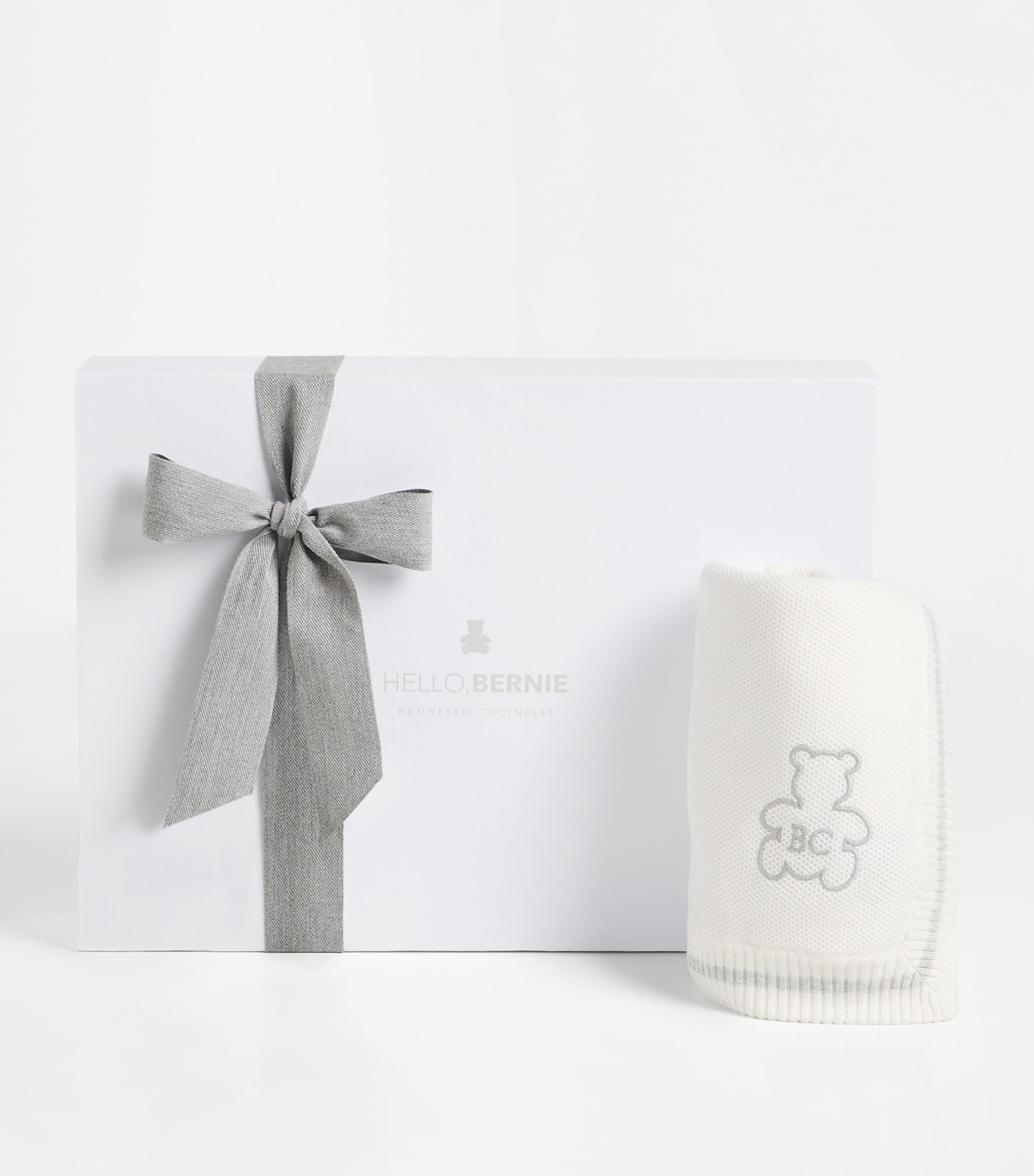 Brunello Cucinelli Kids Cotton Blanket Image 2