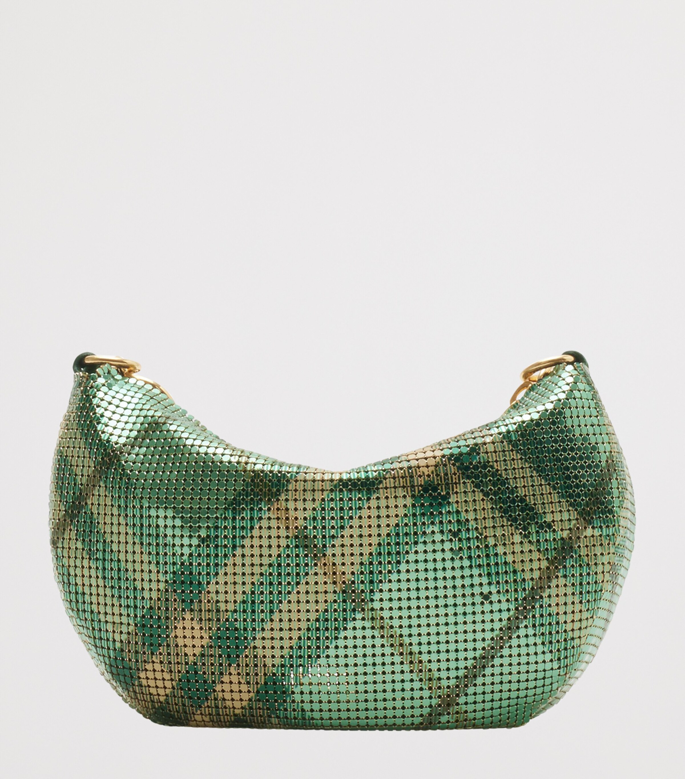 Burberry Chainmail Shoulder Bag Gulf Check Image 5