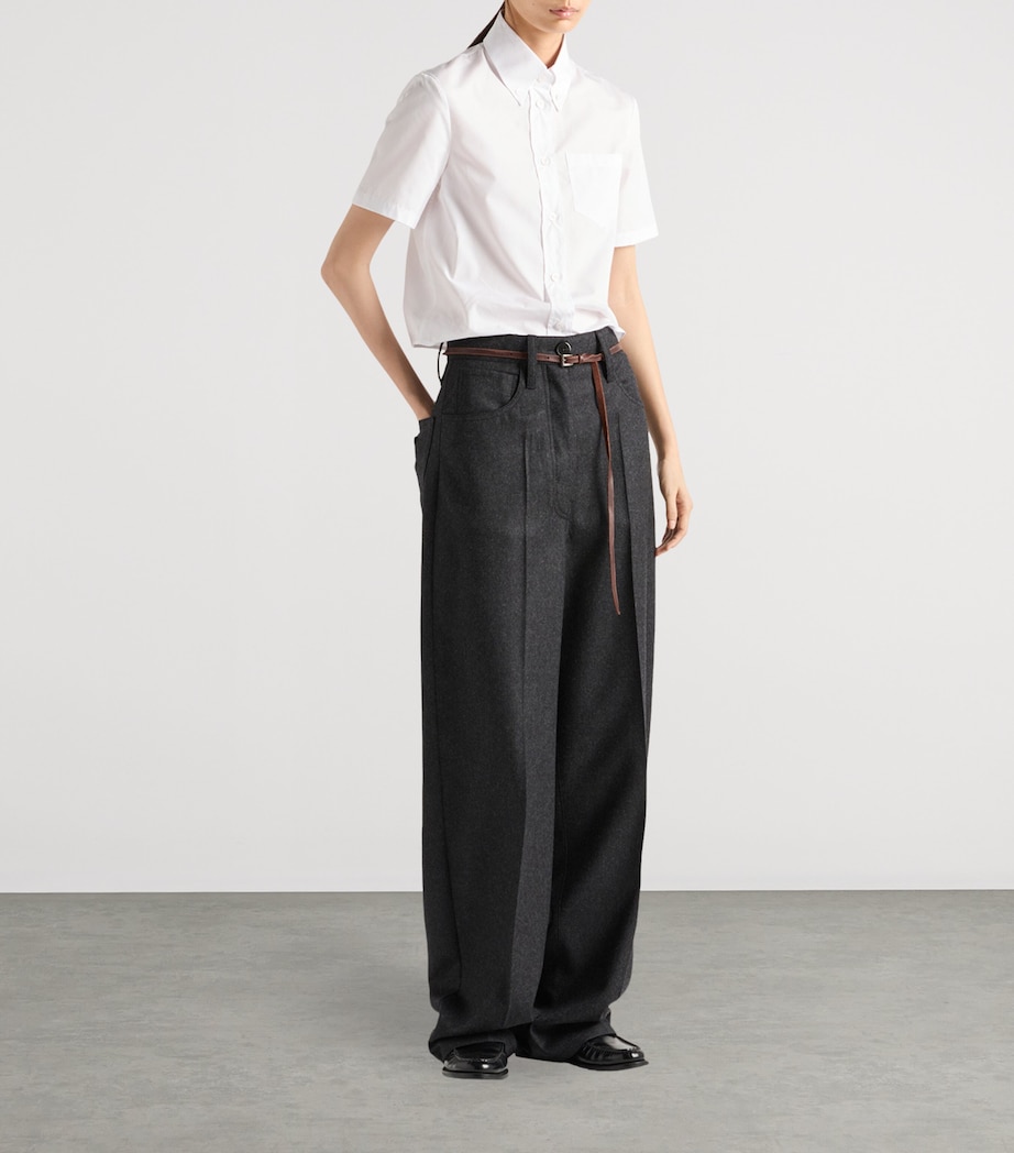 Cotton Poplin Shirt F0009 Image 2