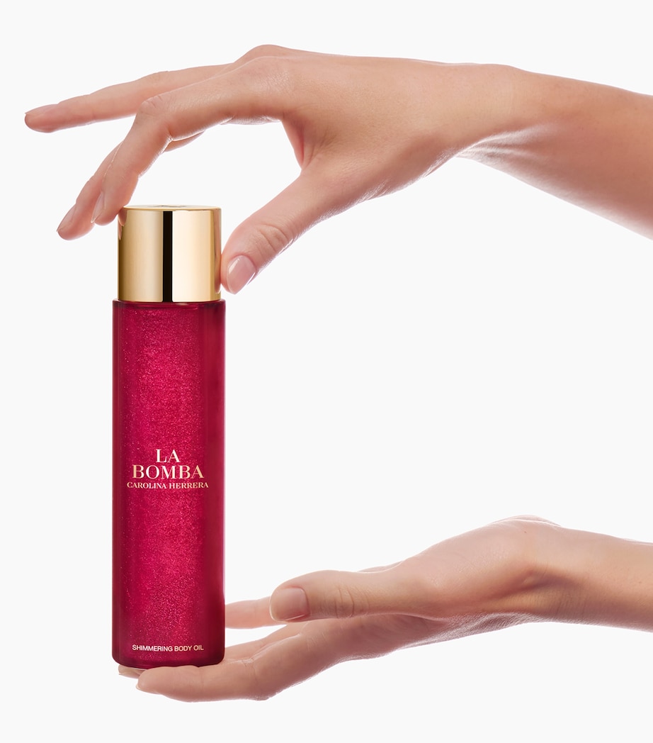 La Bomba Shimmering Body Oil (150ml) NO COLOUR Image 3
