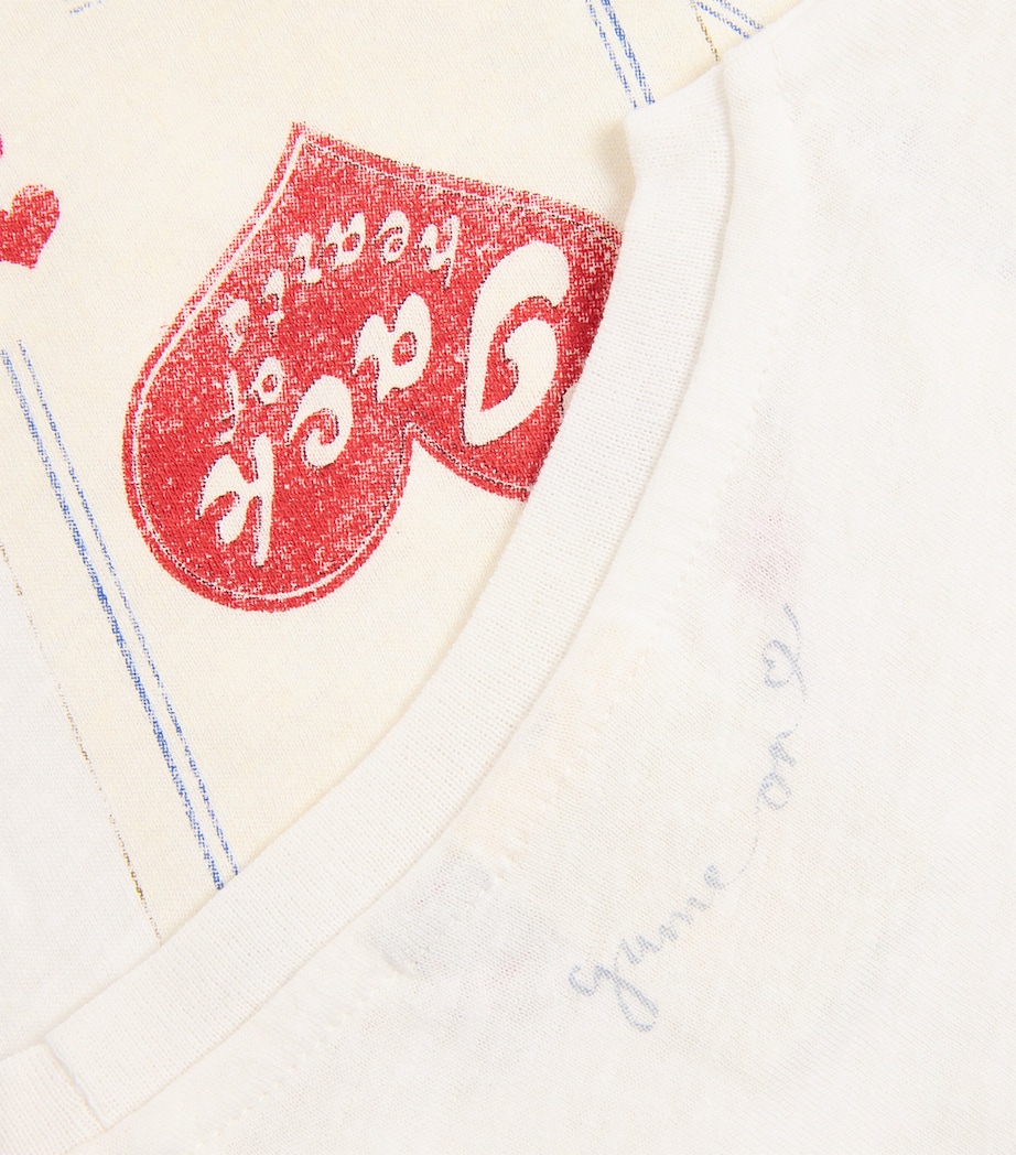 x RHW Cotton Ace T-Shirt (5-8 Years) ANTIQUE WHITE Image 3