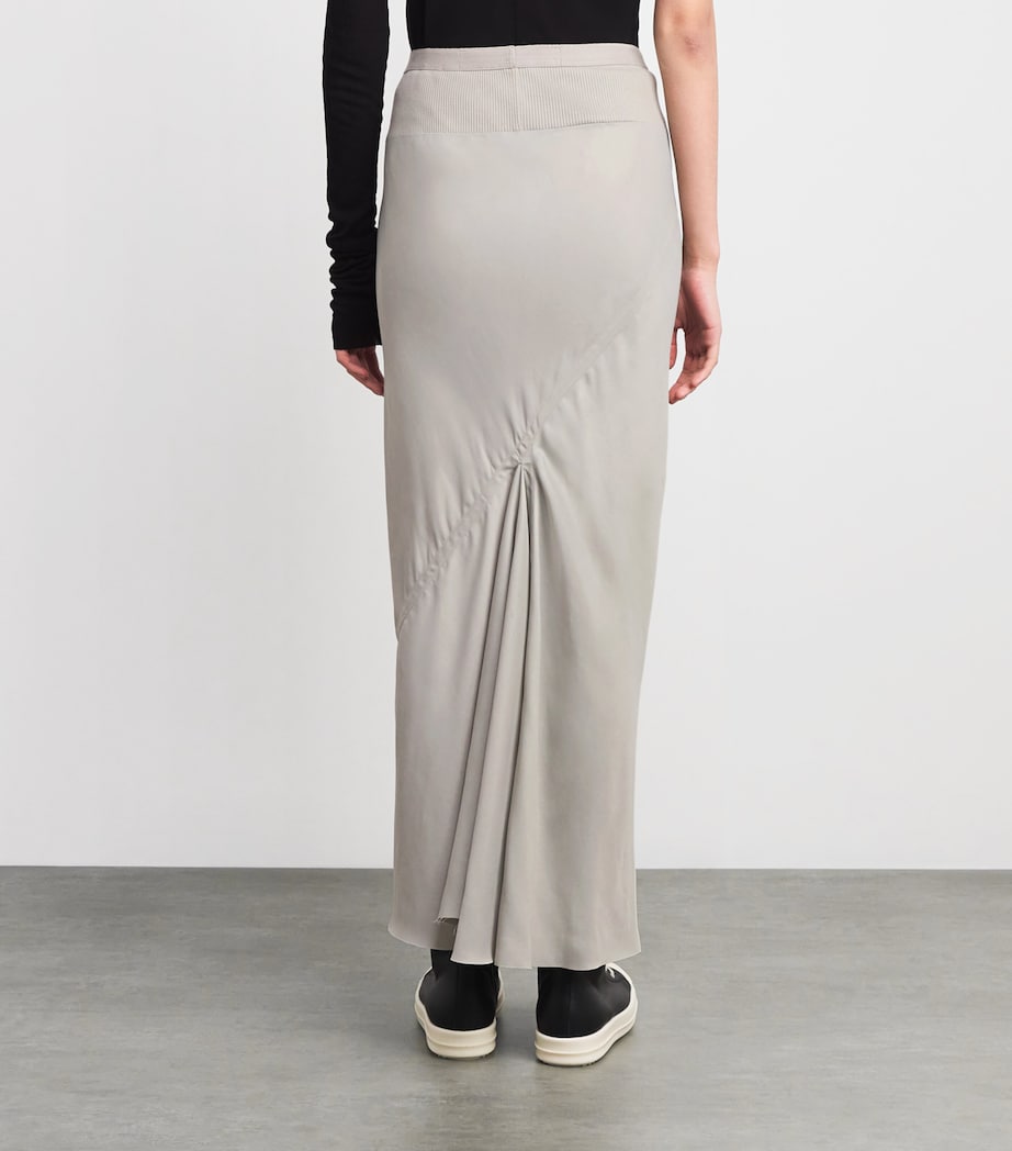 Bias-Cut Maxi Skirt 08 PEARL Image 4