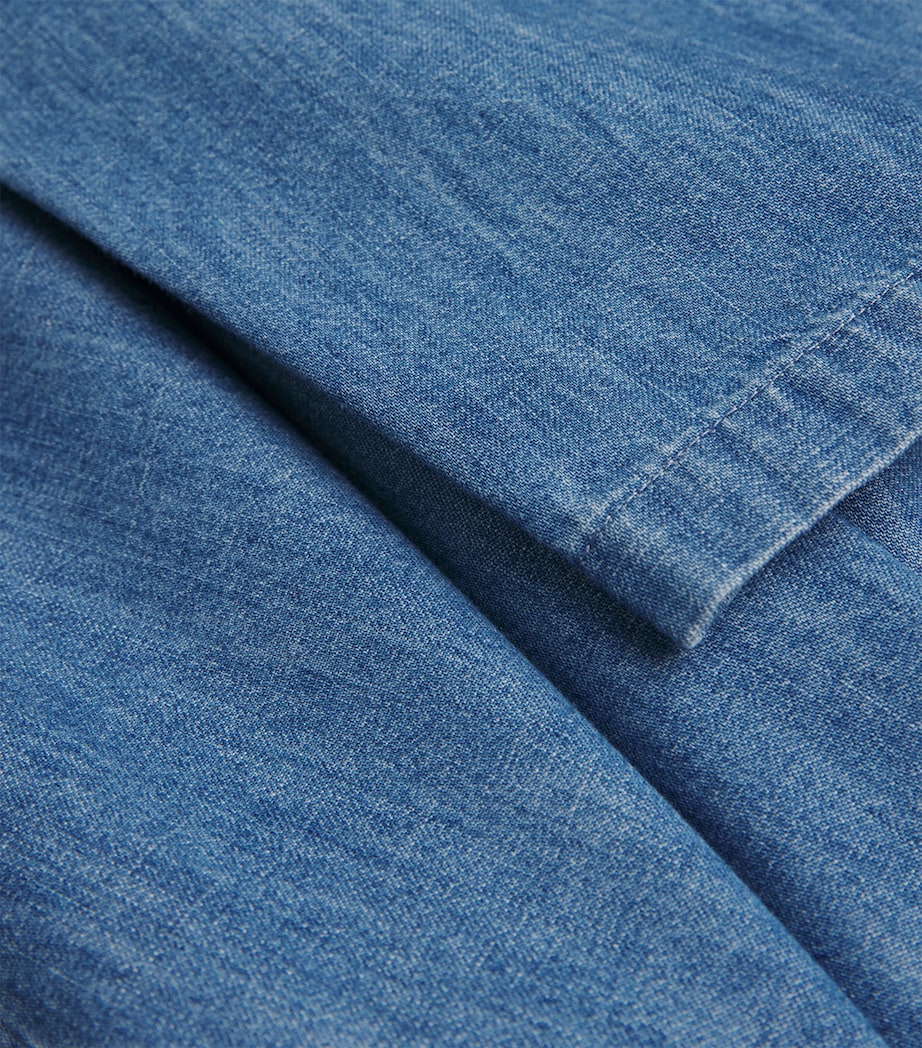Denim A-Line Shirt DENIMLIGHT Image 5