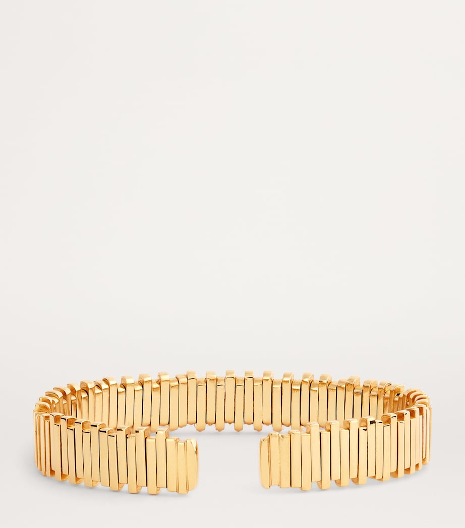 Yellow Gold and Diamond Golden Age Bangle 18K YG/WD Image 3