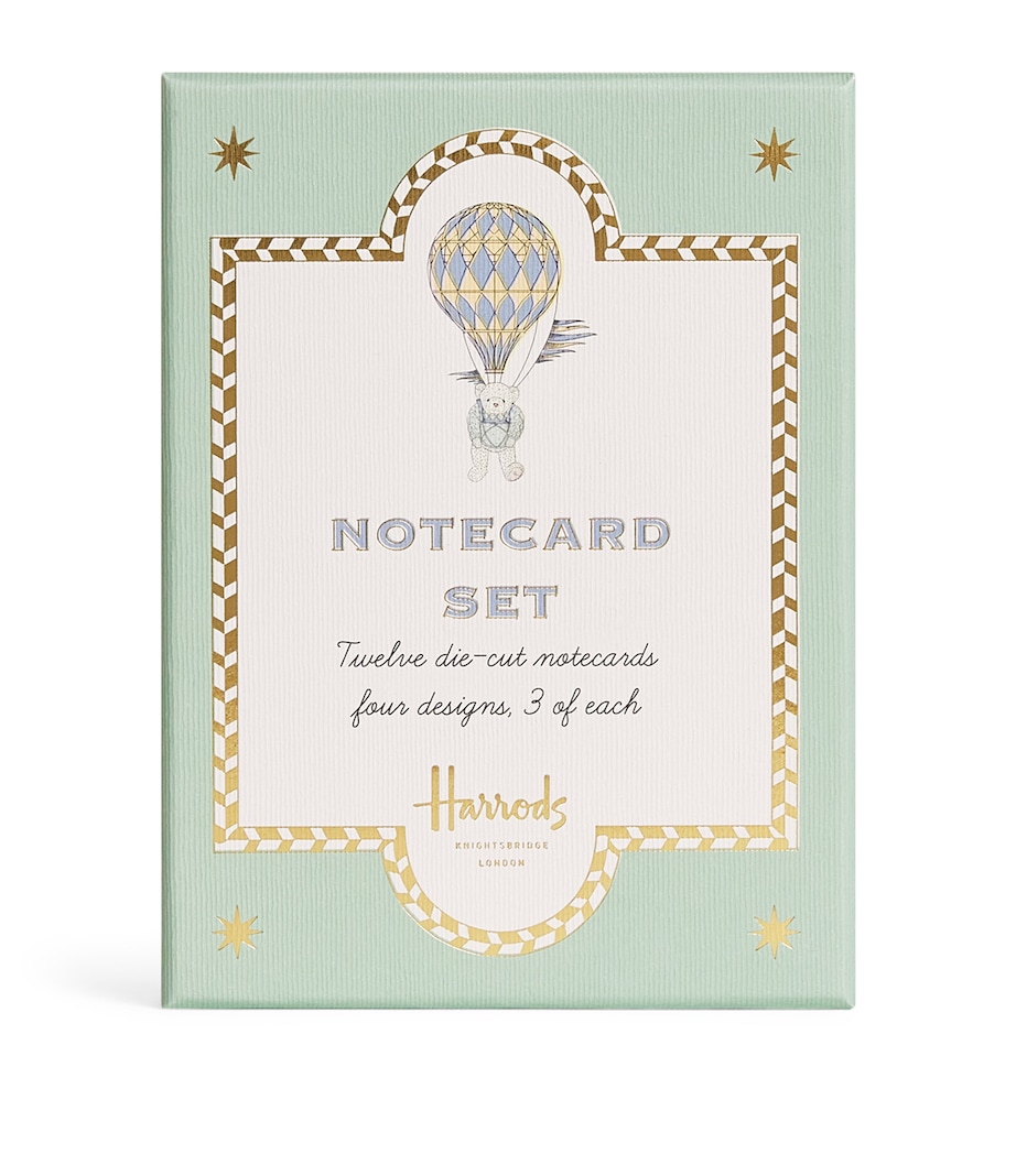 Harrods Bear Notecards (Set of 12) MULTI Image 1