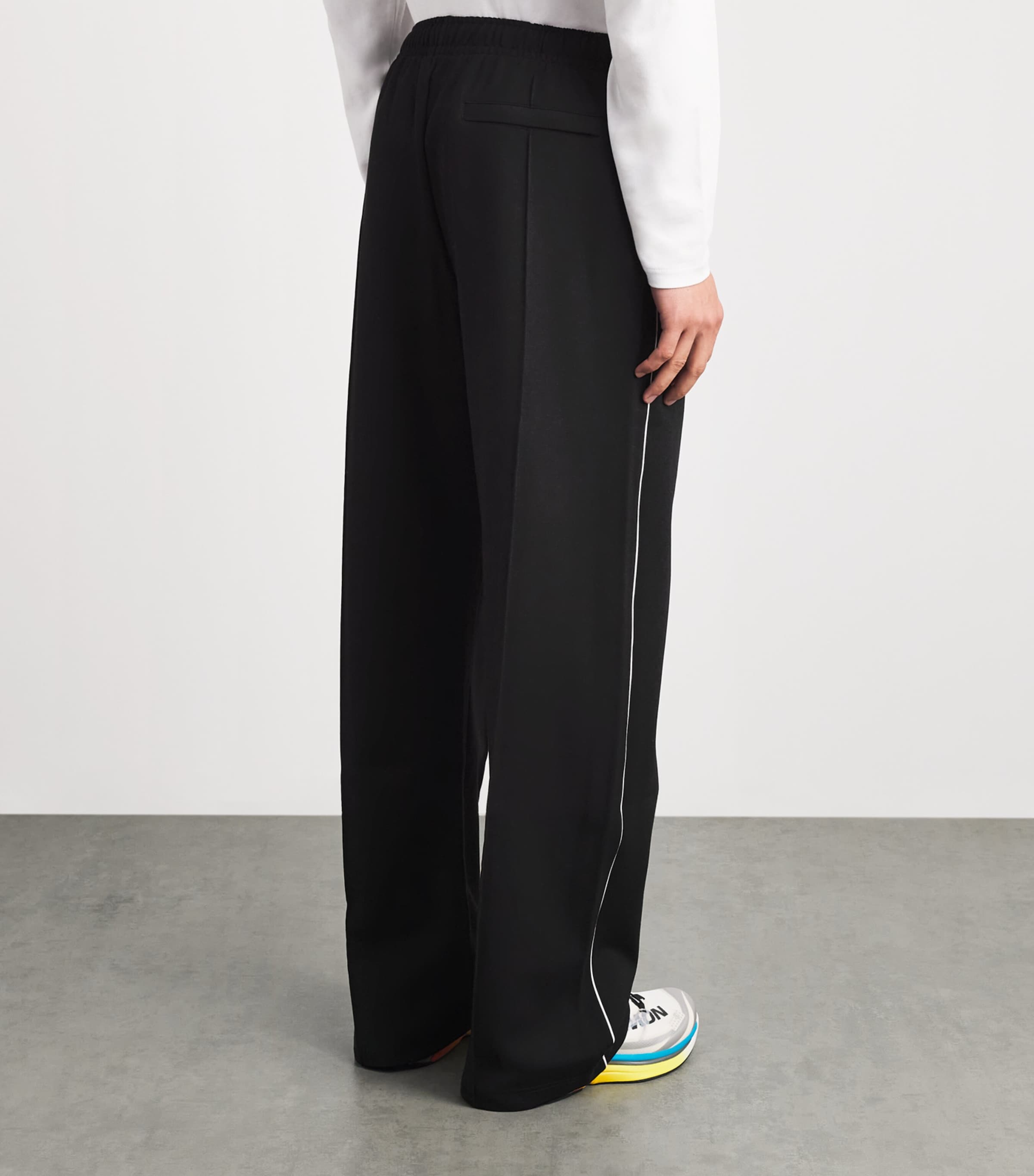 Represent Mens Piping Logo Sweatpants Black Image 5