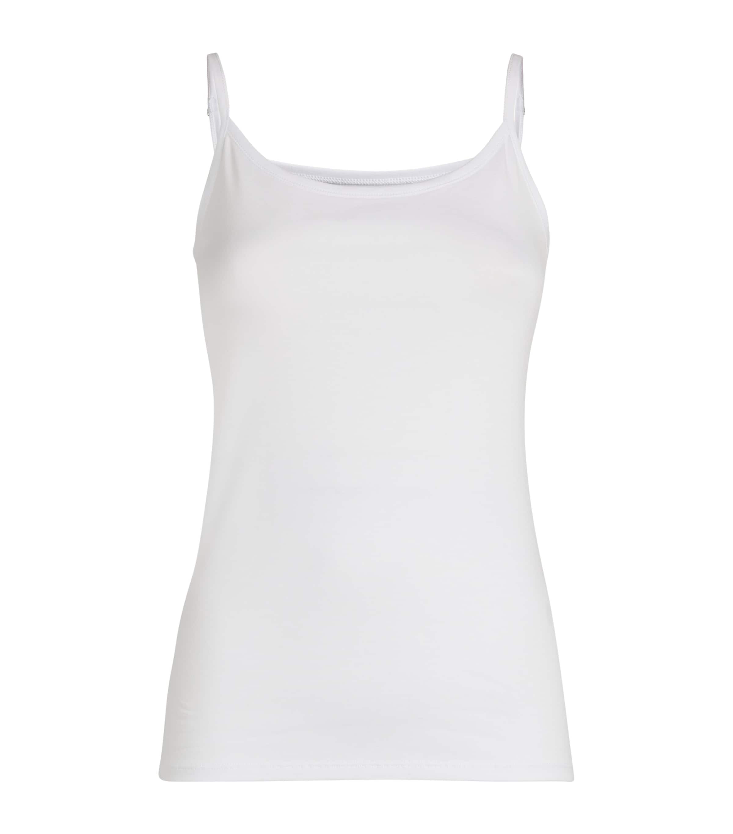 Falke Cooling Technical Jersey Tank Top In White