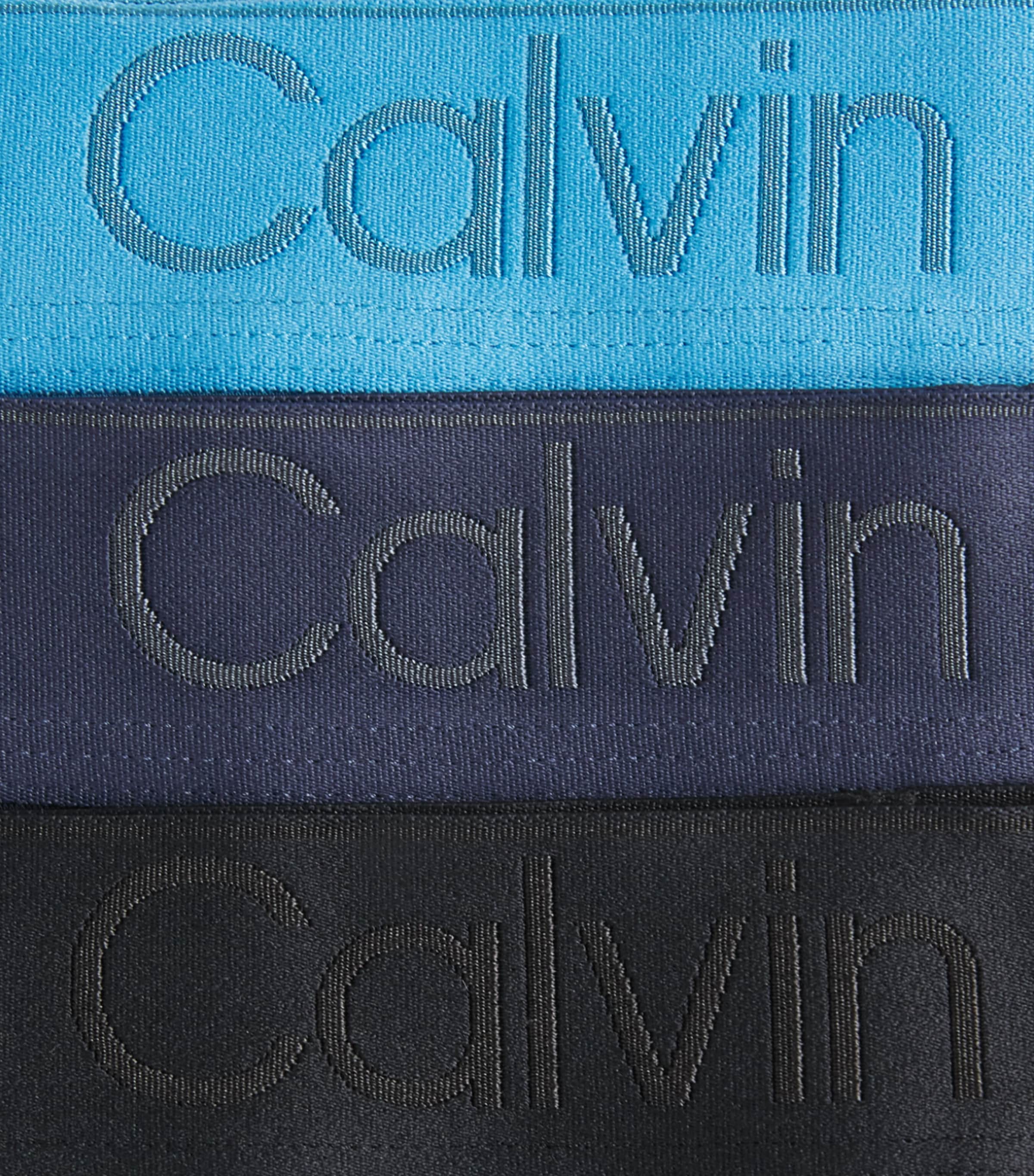 Calvin Klein Mens Hip Briefs (Pack of 3) Se/blu/blk Image 5