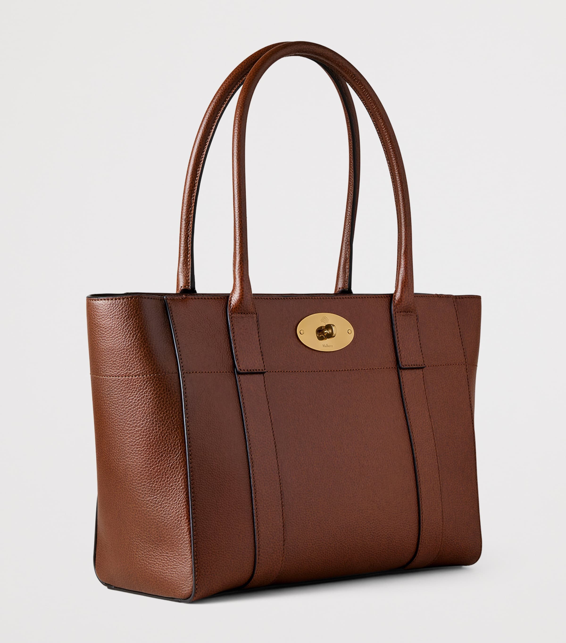 Mulberry Leather Bayswater 9 to 5 Tote Bag Oak Image 2