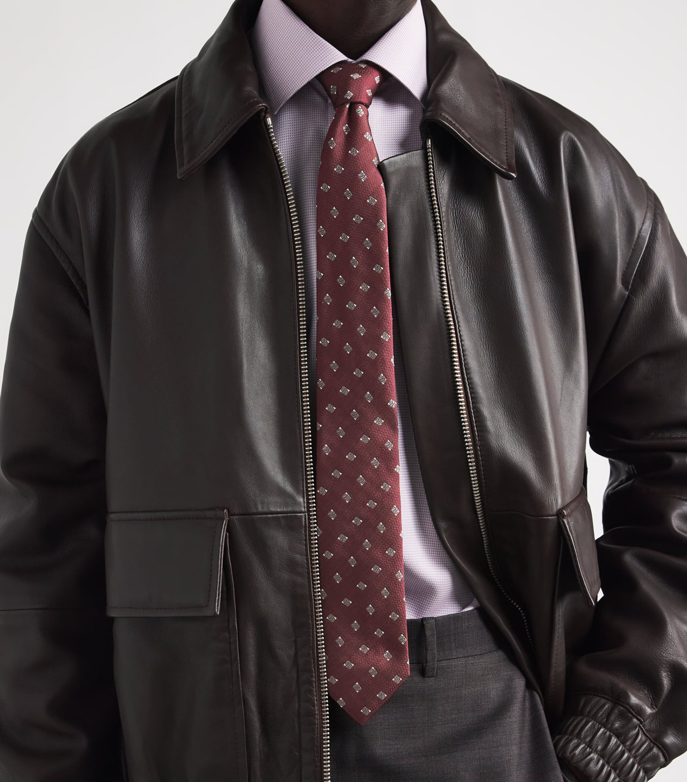 Emporio Armani Silk Jacquard Tie Image 3