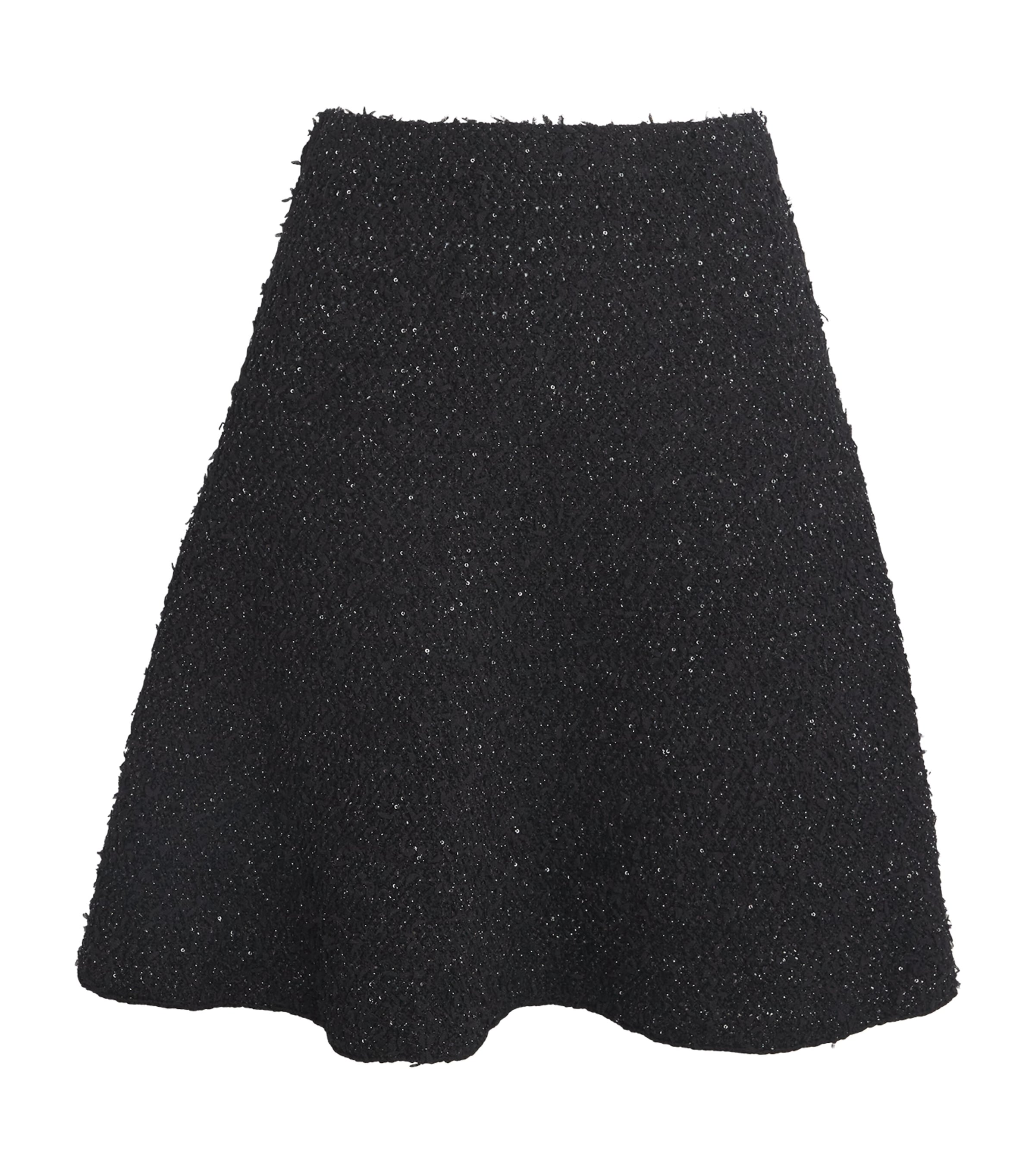Fabiana Filippi Womens Sequinned Mini Skirt Nero Image 1
