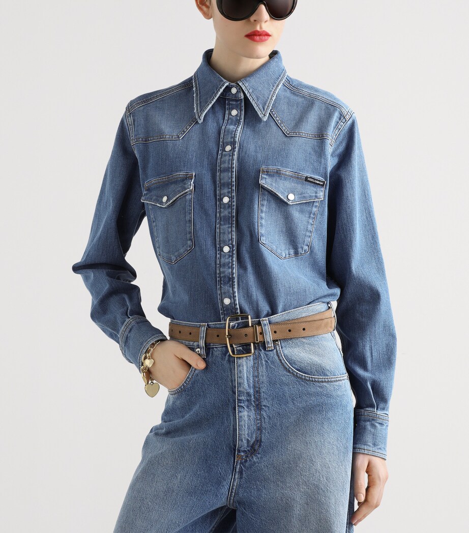 Denim Shirt COMBINED COLOUR Image 2