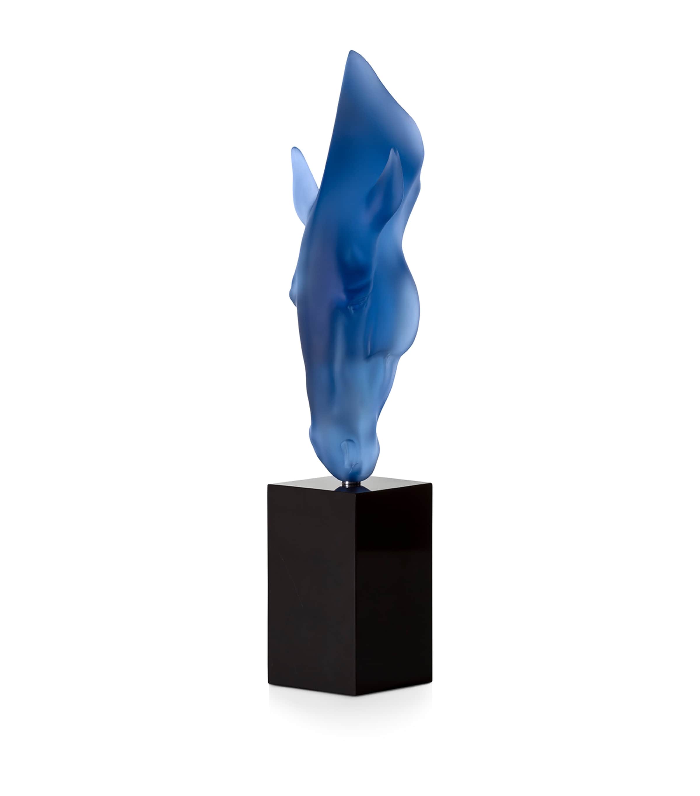Lalique x Nic Fiddian-Green Crystal Still Water Sculpture | Home Accessories | Ornaments | Designers | Lalique