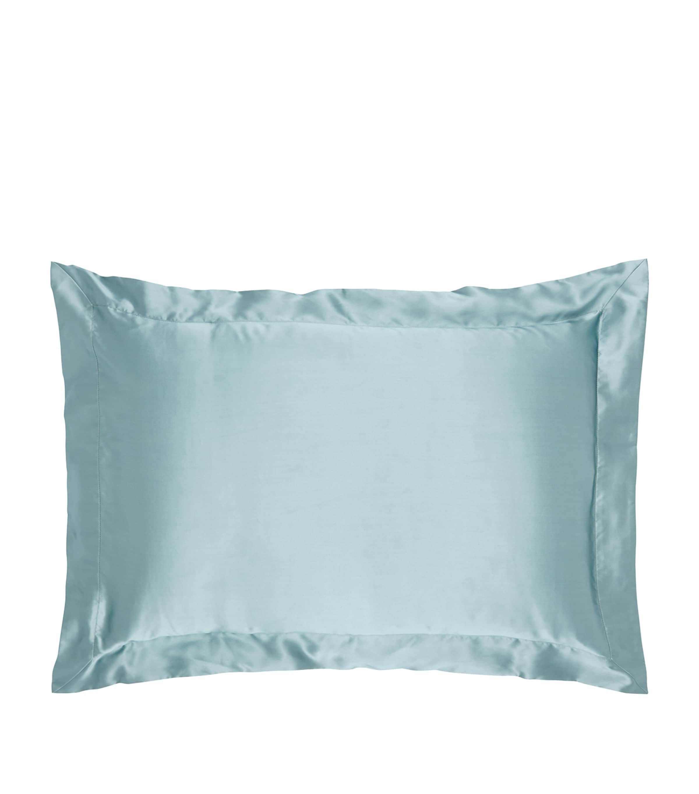 GINGERLILY SILK TEAL KING PILLOWCASE 