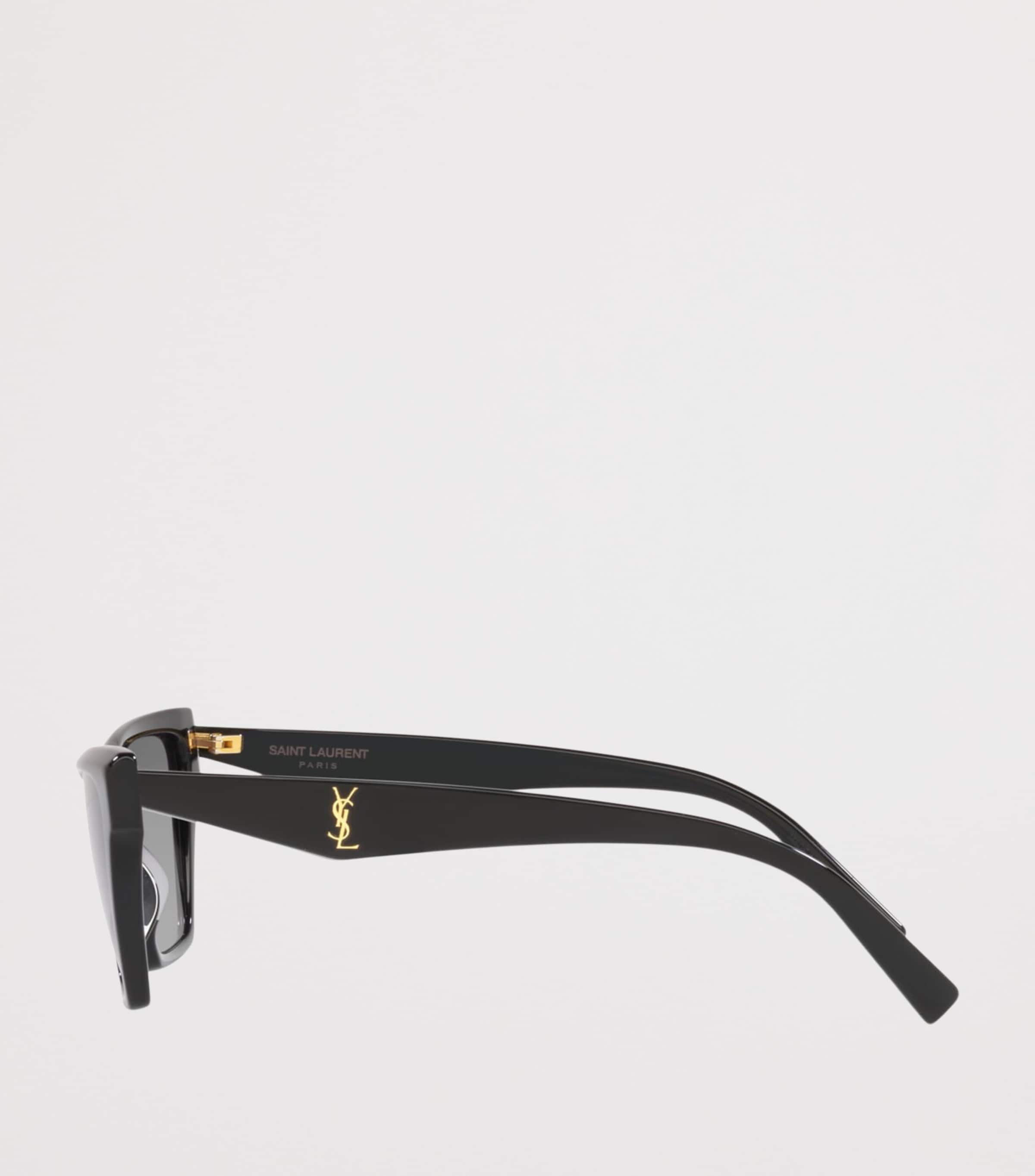 Saint Laurent SL M103 Cat-Eye Sunglasses Black Image 3