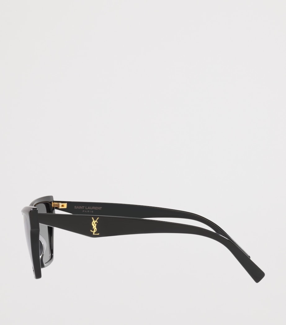 Saint Laurent SL M103 Cat-Eye Sunglasses Black Image 3