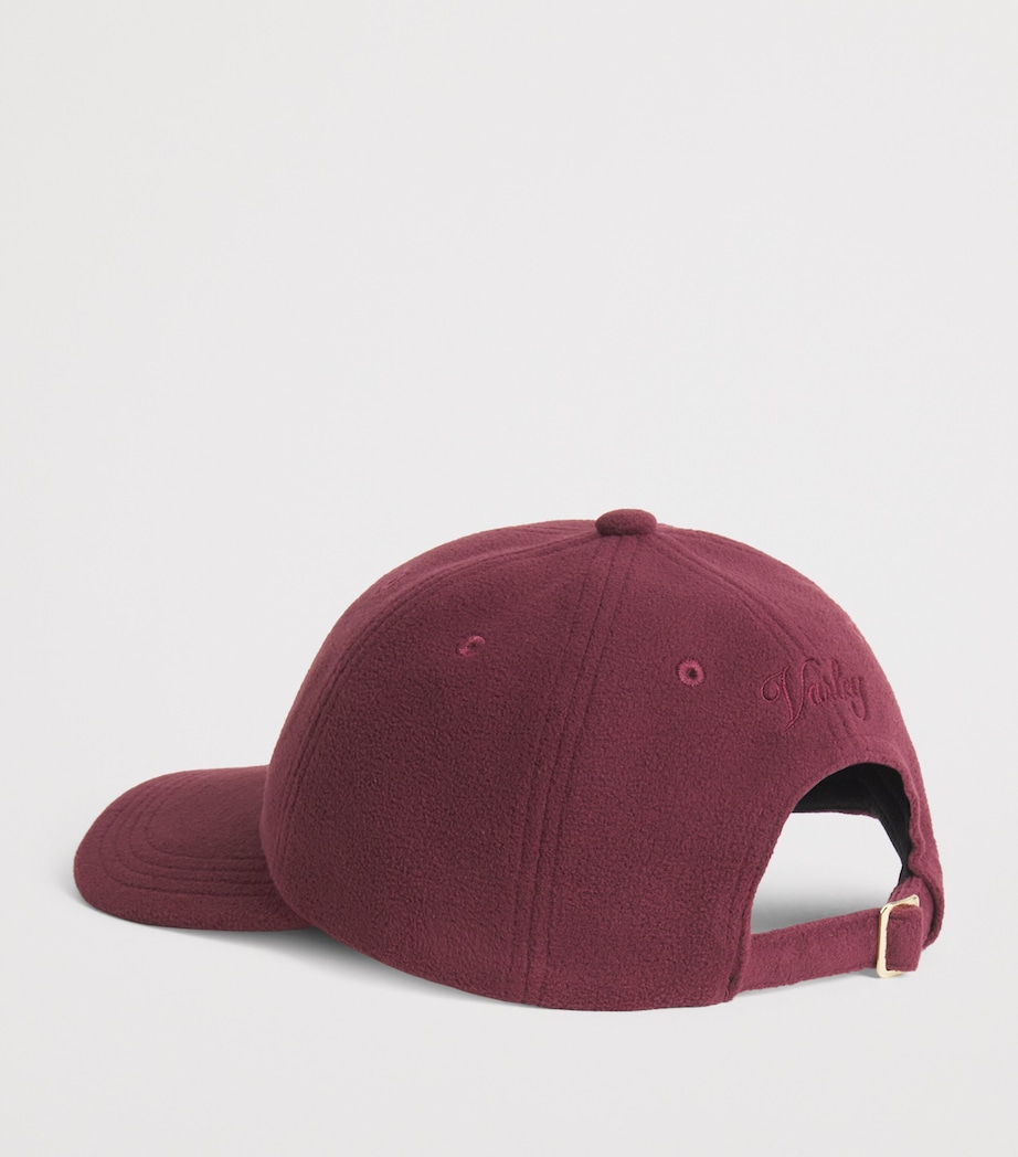 Fleece Raina Baseball Cap NEW MAROON Image 3