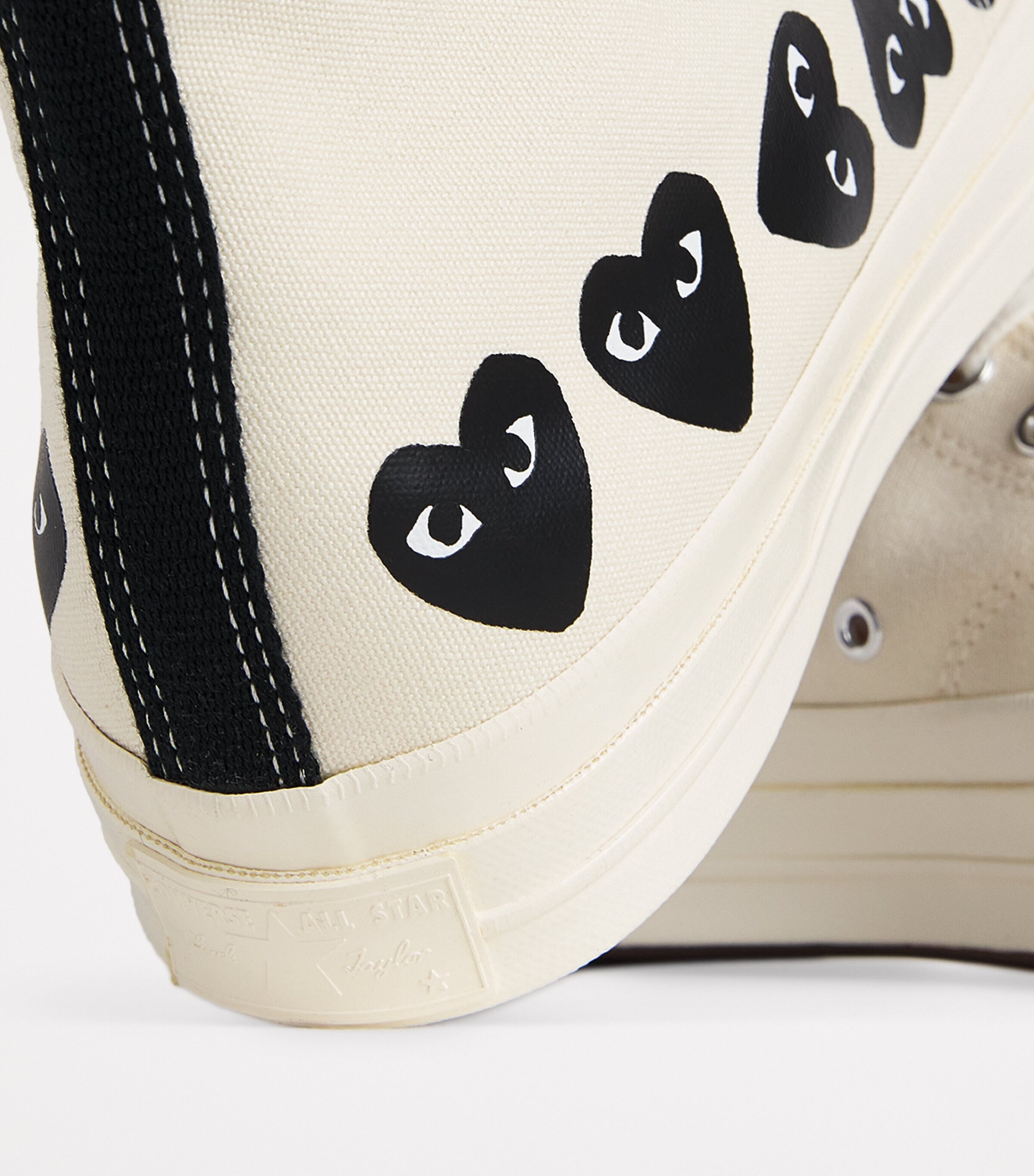 x Converse Heart Chuck Taylor All Star '70 High-Top Sneakers BEIGE Image 7