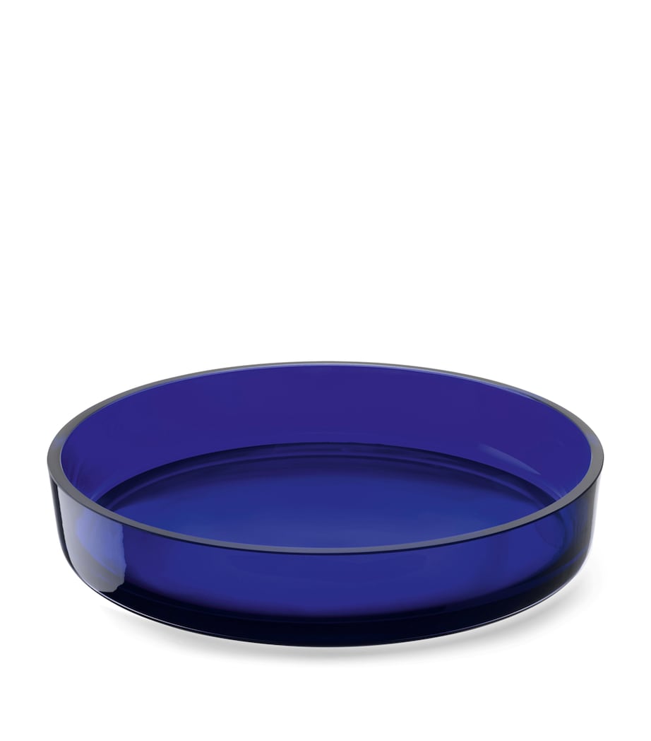 Glass Collective Low Bowl (35cm) COBALT Image 2
