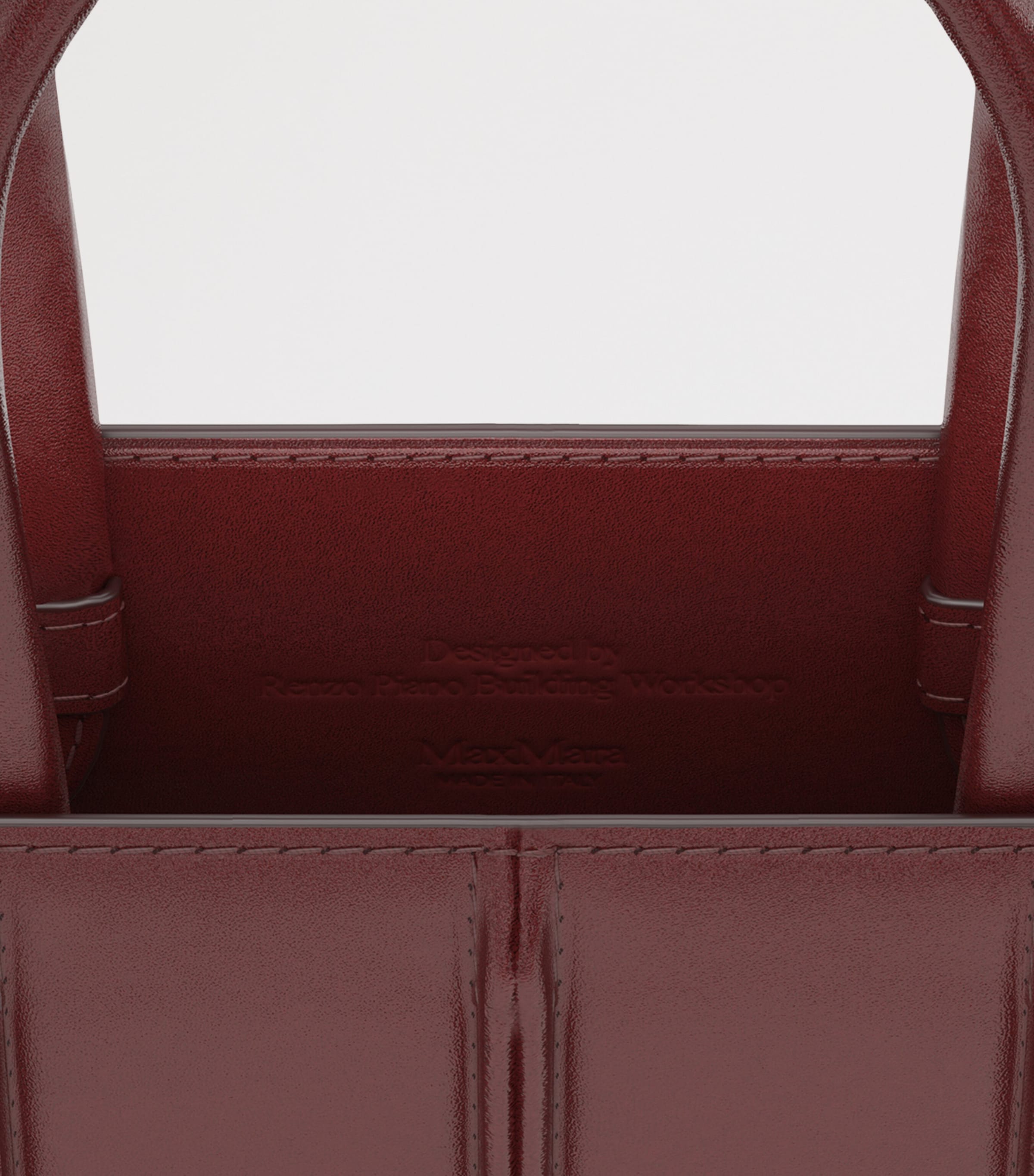 Max Mara Micro Quilted Whitney Top-Handle Bag Red Image 6