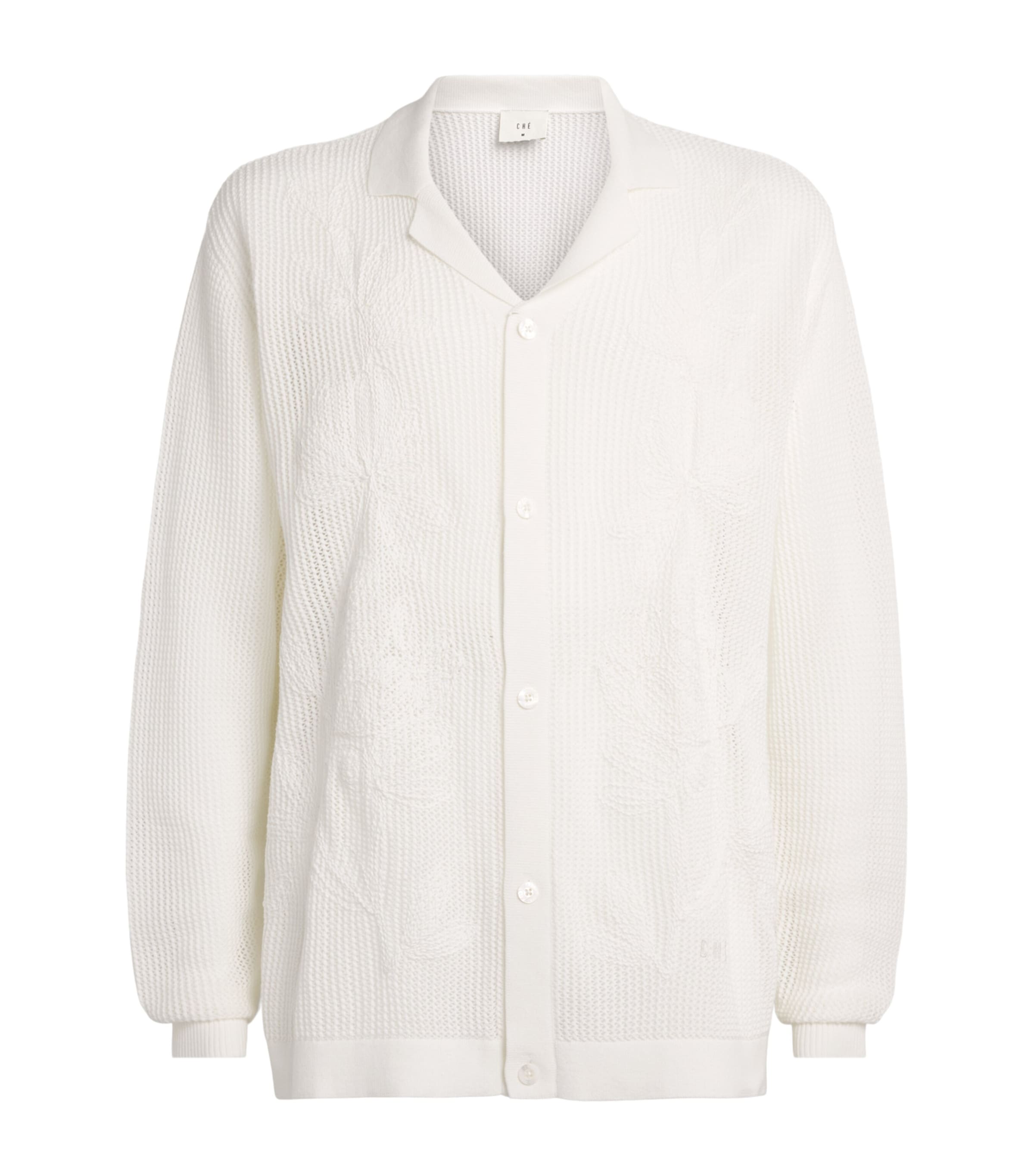 CHÉ Feriando Crochet Shirt Ivory