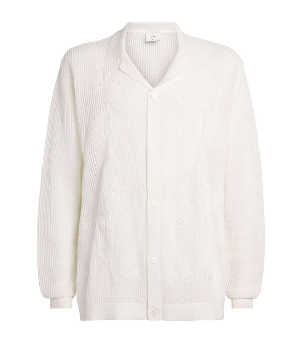 CHÉ Feriando Crochet Shirt Ivory
