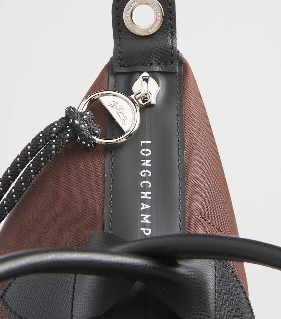 Longchamp Small Le Pliage Energy Top-Handle Bag Cacao Image 5