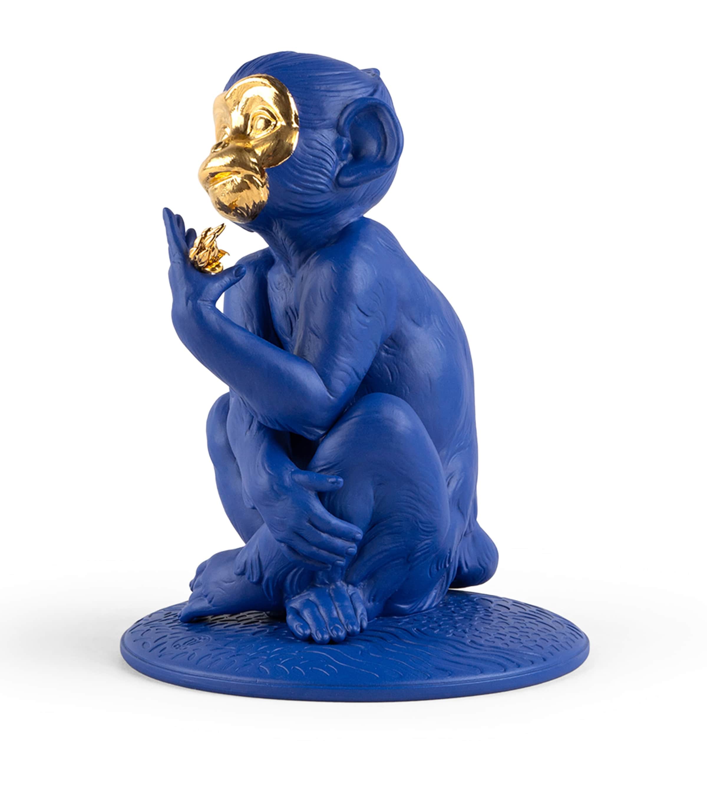 Lladró Porcelain Little Monkey Figurine Image 3