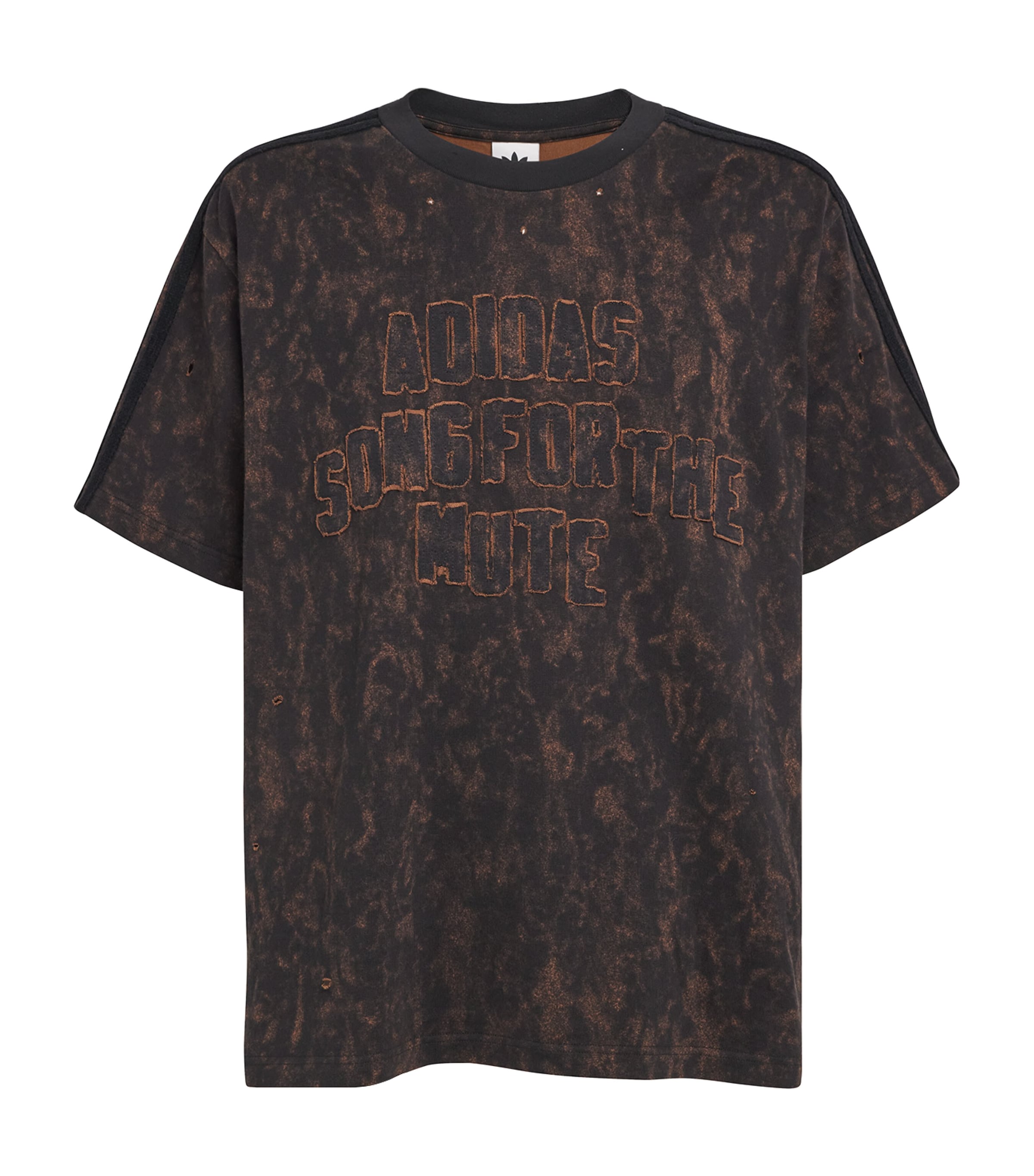 Originals x Song for the Mute Distressed T-Shirt BLACK Image 1