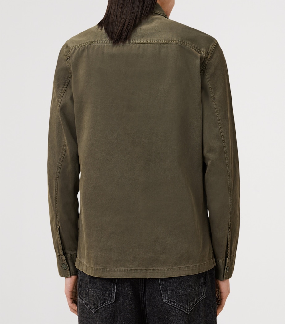 Cotton Spotter Overshirt CARGO GREEN Image 6
