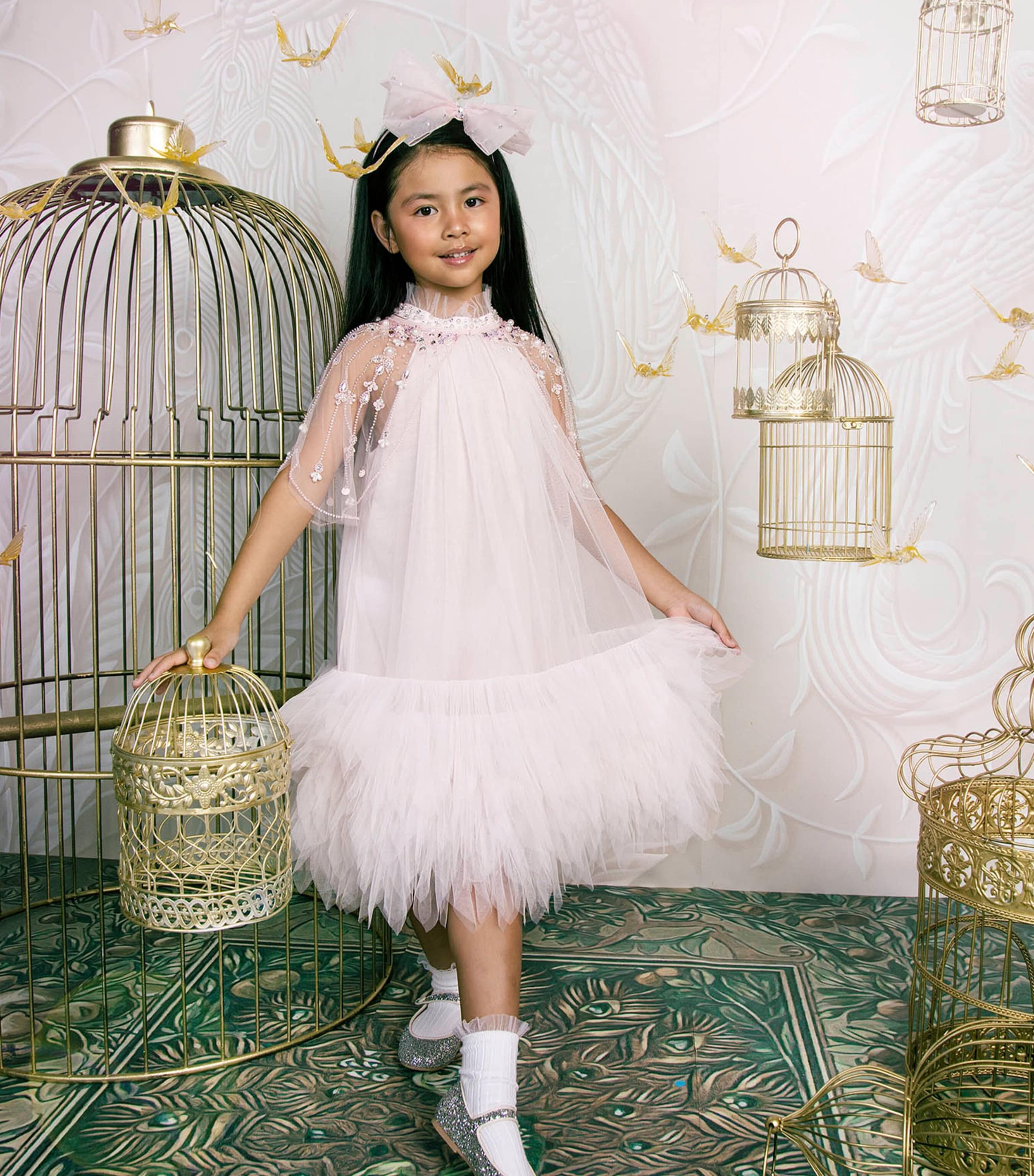 Tutu Du Monde Tulle Esme Dress (2-11 Years) Tiara Image 2