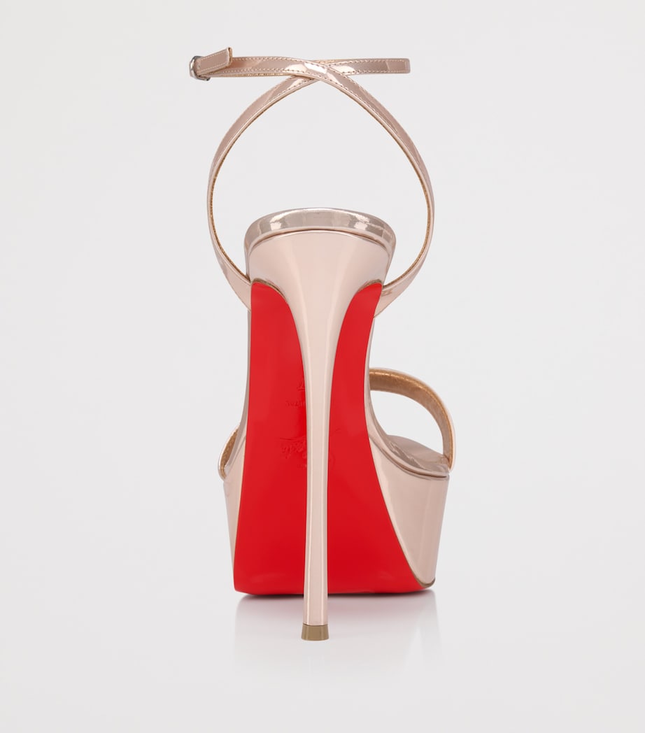 Christian Louboutin Loubi Queen Alta Patent Leather Sandals 150 Image 4